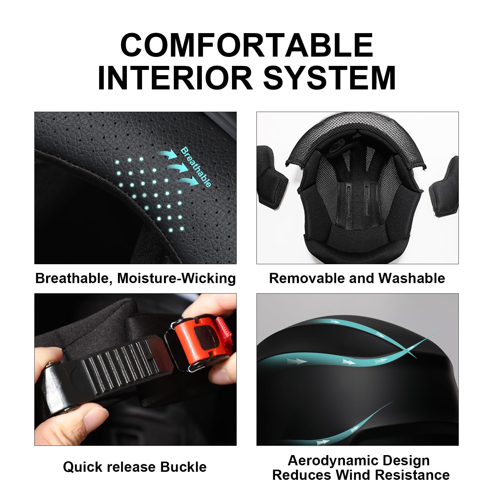 Dot Approved Full Face Motorcycle Helmet for Men & Women with Tinted Visor - Road & Racing Safety