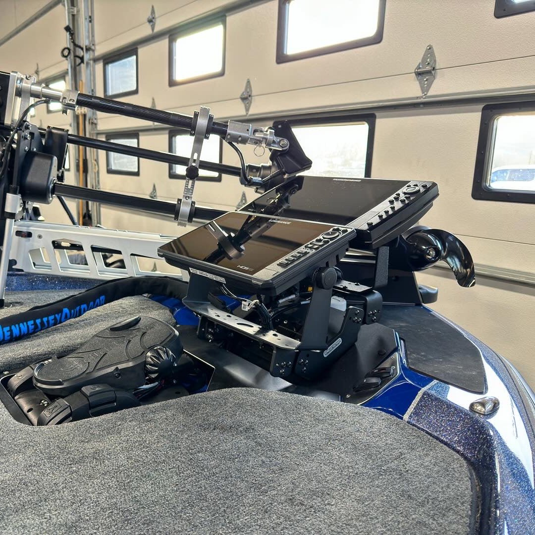 H.O.E. Dual Bow Mount System for Skeeter FXR/ZXR Series (2020+) - Perfect for Fishing & Boat Accessories