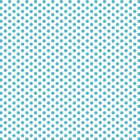 Devonstone Fundamentals DV2863 Polkadot Barrier Blue - Stylish and Durable for Home, Office, and Outdoor Decor