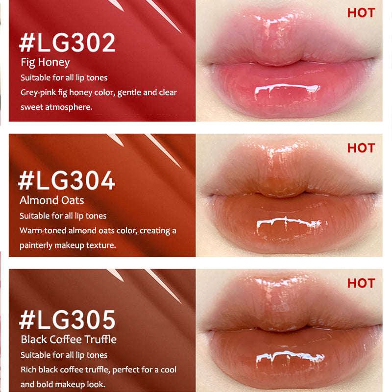 OUT OF OFFICE Dual Ended Essence Water Lip Gloss Pen - Hydrating & Shiny Lip Makeup for Day & Night Wear - Perfect for Office, Date Night and Special Occasions