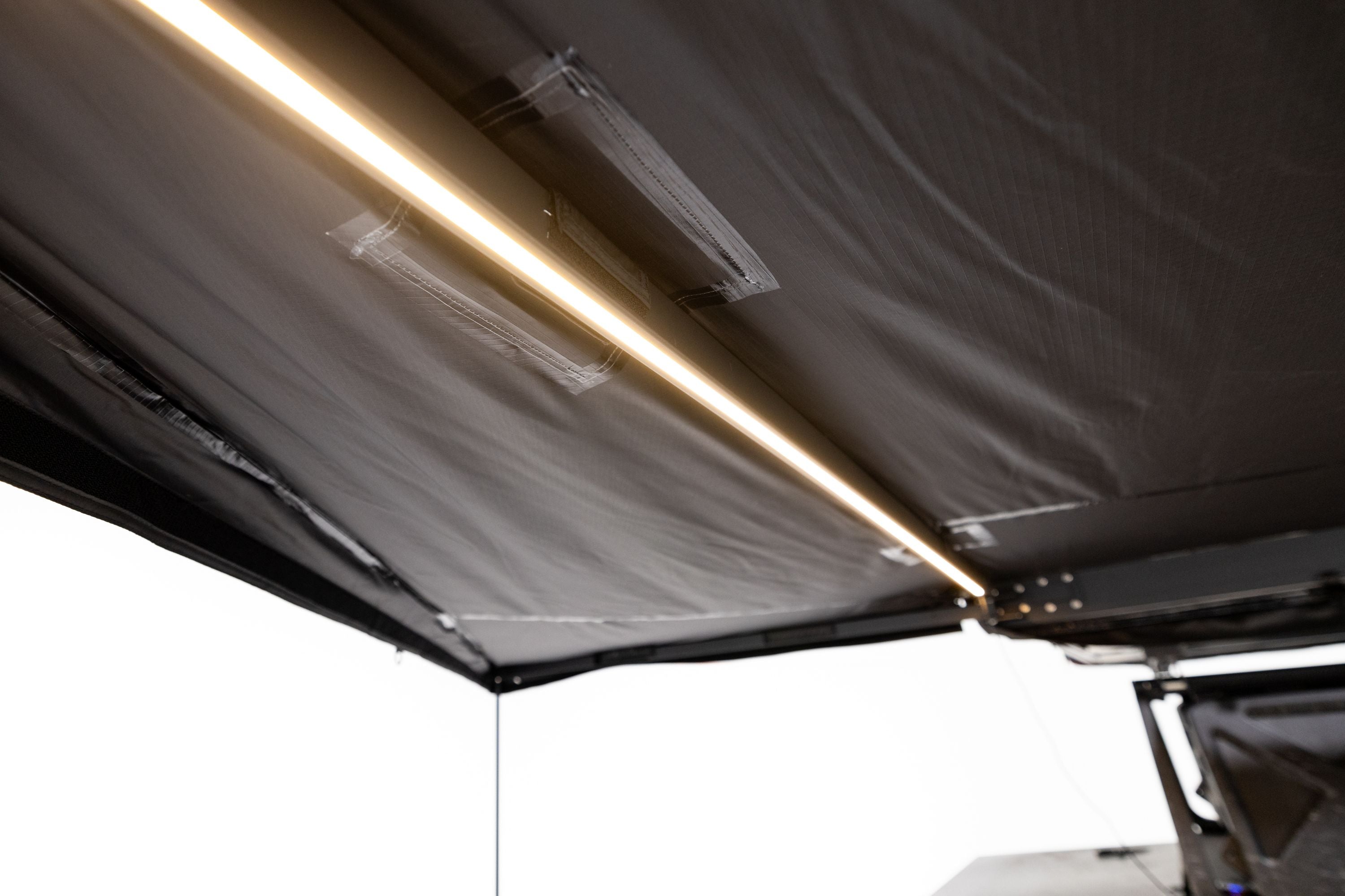 Freespirit Recreation 180 Awning V2 - Premium RV Awning for Camping & Outdoor Adventures | Waterproof Sun Shade for RVs, Trailers & Vans | Perfect for Beach, Picnics & Tailgating