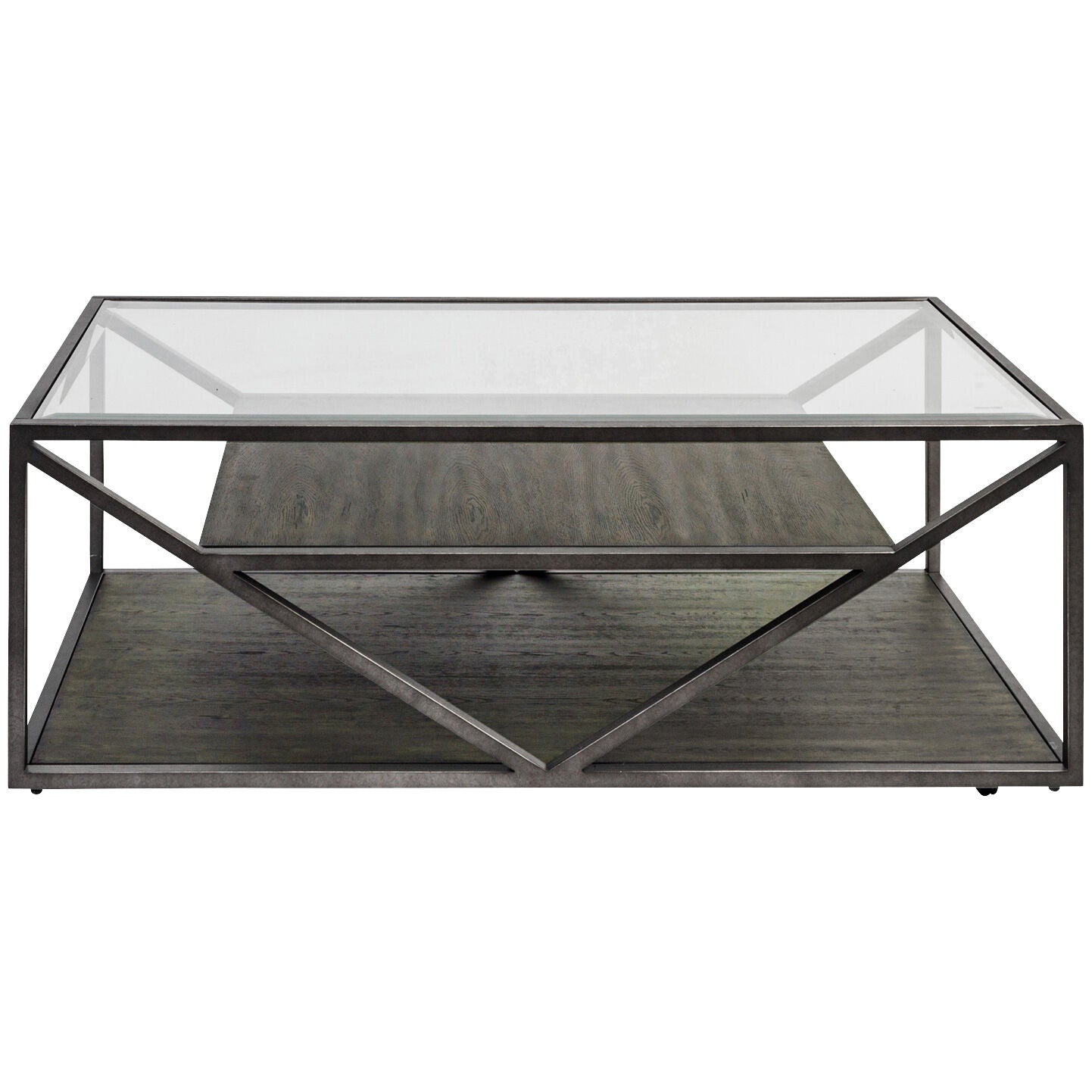 Modern Arista Coffee Table - Solid Wood Living Room Center Table with Storage Shelf | Perfect for Small Spaces, Apartments & Home Decor