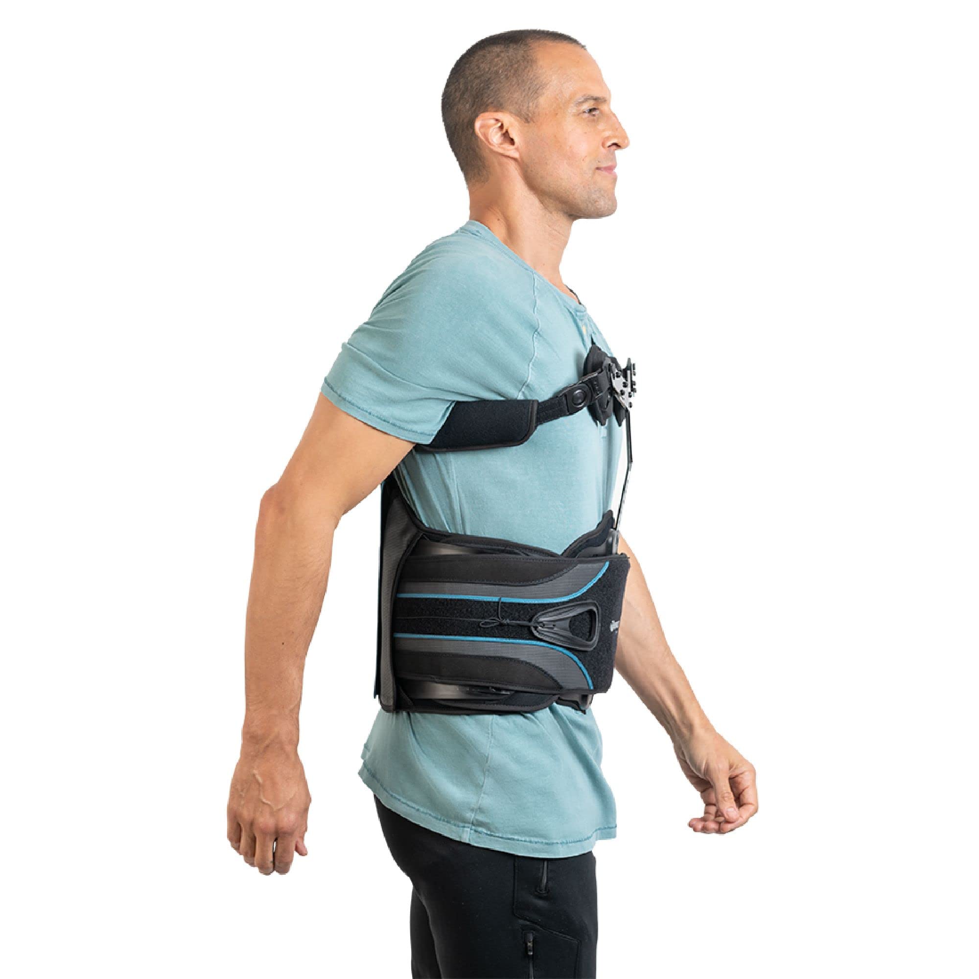 Breg Pinnacle TLSO 464 Back Brace - Lumbar Support for Pain Relief & Posture Correction - Ideal for Back Pain, Scoliosis & Recovery After Surgery