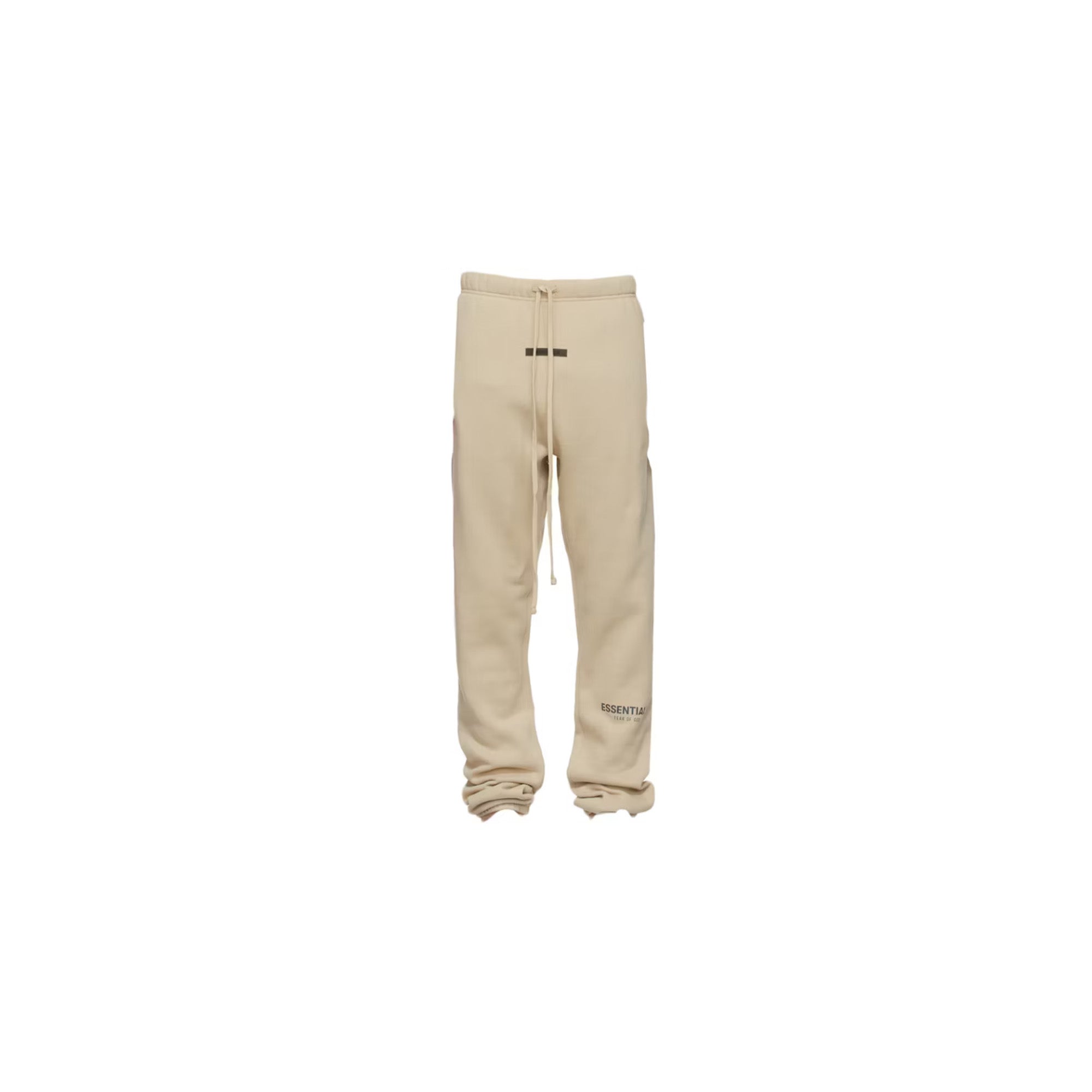 Fear of God Essentials SSENSE Exclusive Fleece Lounge Pants 'Linen' (2021) - Cozy & Stylish Men's Loungewear for Home Relaxation & Casual Outings