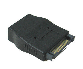 CG SATA 15Pin to Molex 4Pin Female Power Adapter Cable - Convert SATA to 4-Pin Molex for PC Power Supply, Hard Drives, and Case Fans