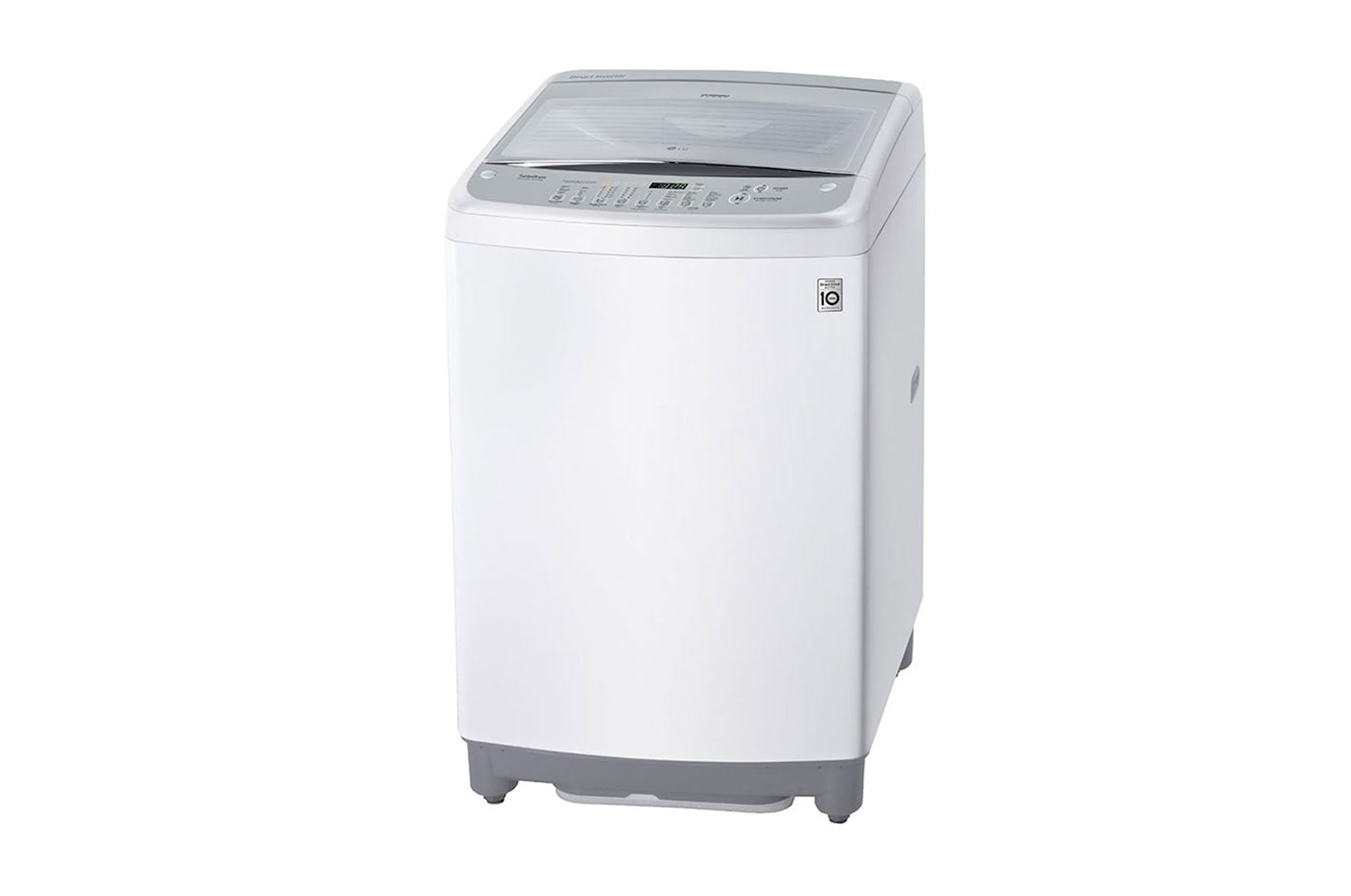 LG 18Kg Top Load Washing Machine with Smart Inverter Technology - Energy Efficient, Quiet Operation, White (Model T1966NEFT0) - Perfect for Large Families, Laundry Rooms, and Smart Homes