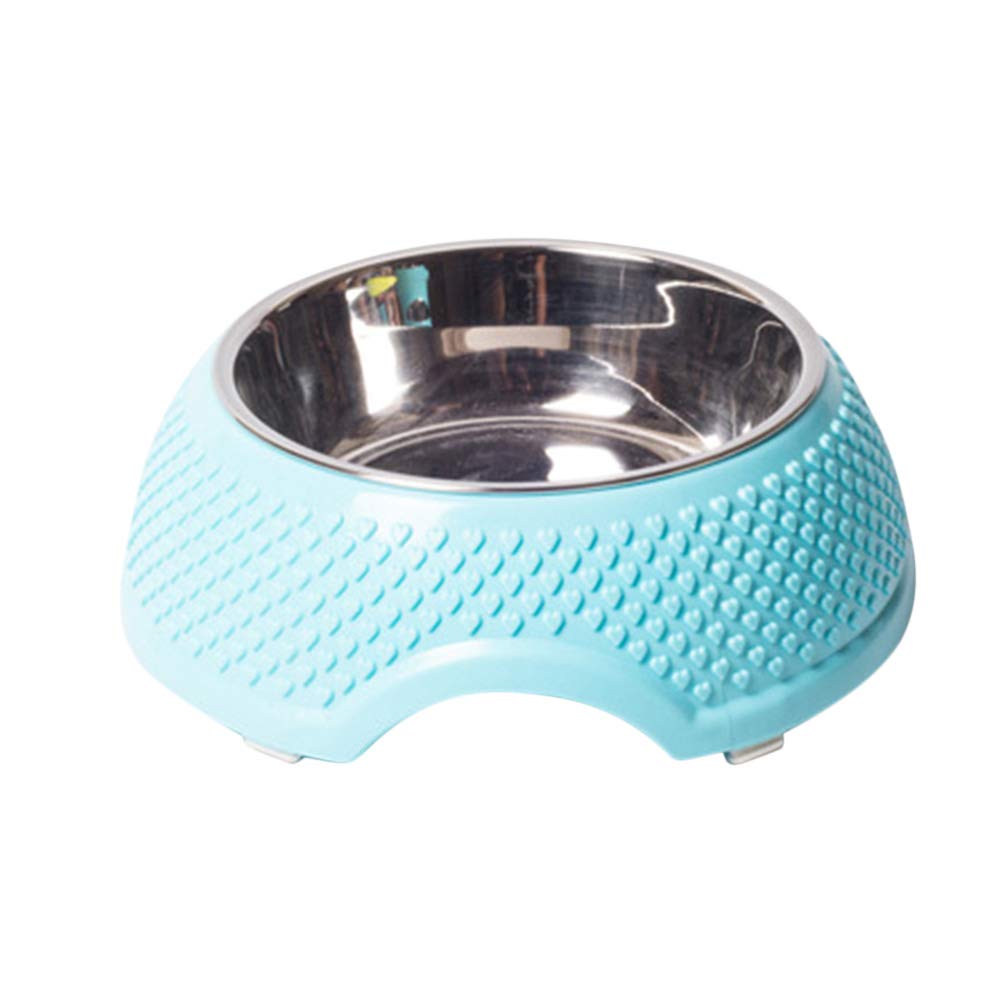 TEHAUX 1pc Large Capacity Dog Feeding Bowl - Non-Slip Pet Food and Water Dish for Dogs, Perfect for Indoor/Outdoor Use at Home or Travel
