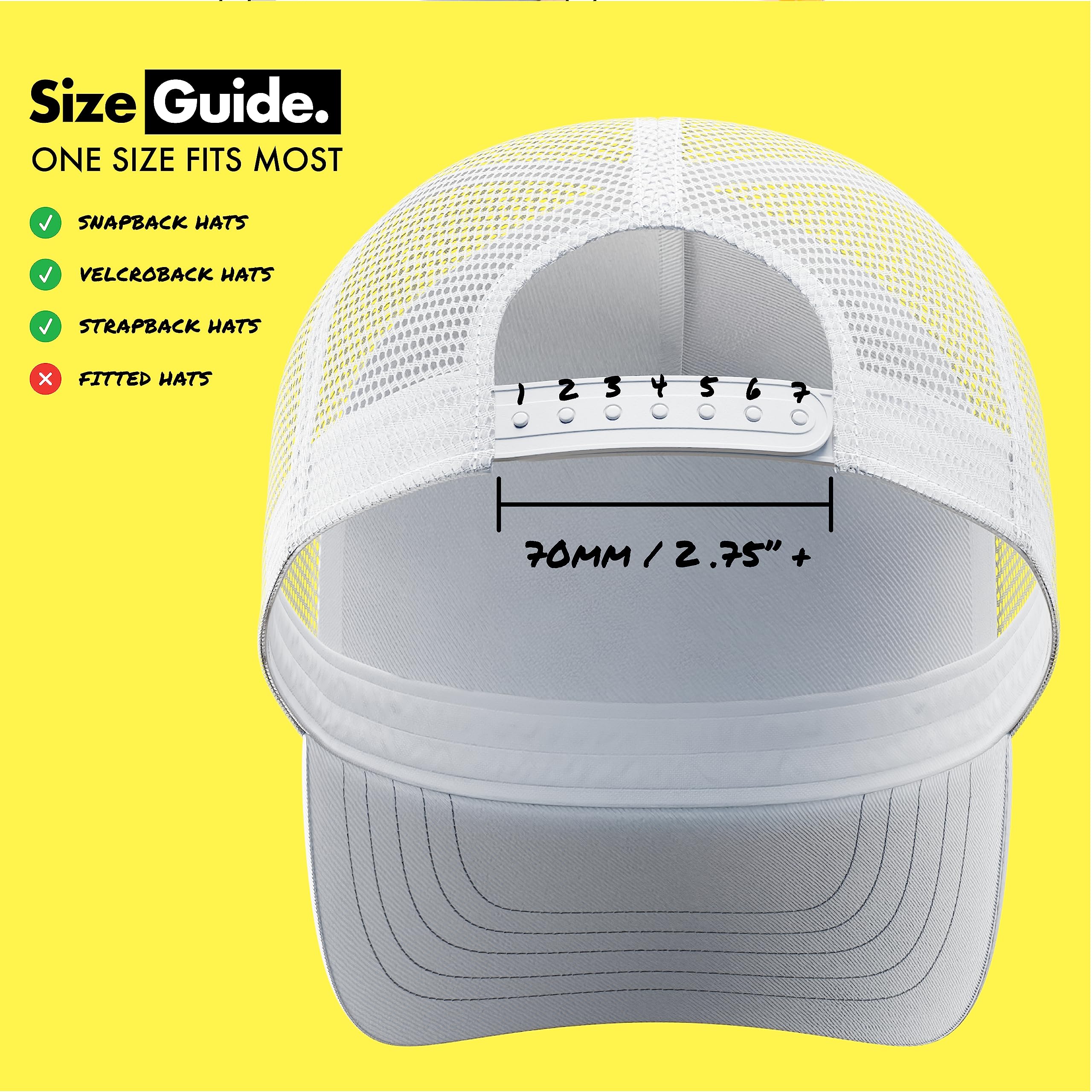 FattyPack - Detachable Hat Storage Pocket - Organize Cash, Medicine, Gum, Keys, Pens & Golf Accessories - Black/Green - Perfect for Golf, Hiking, Travel & Outdoor Activities
