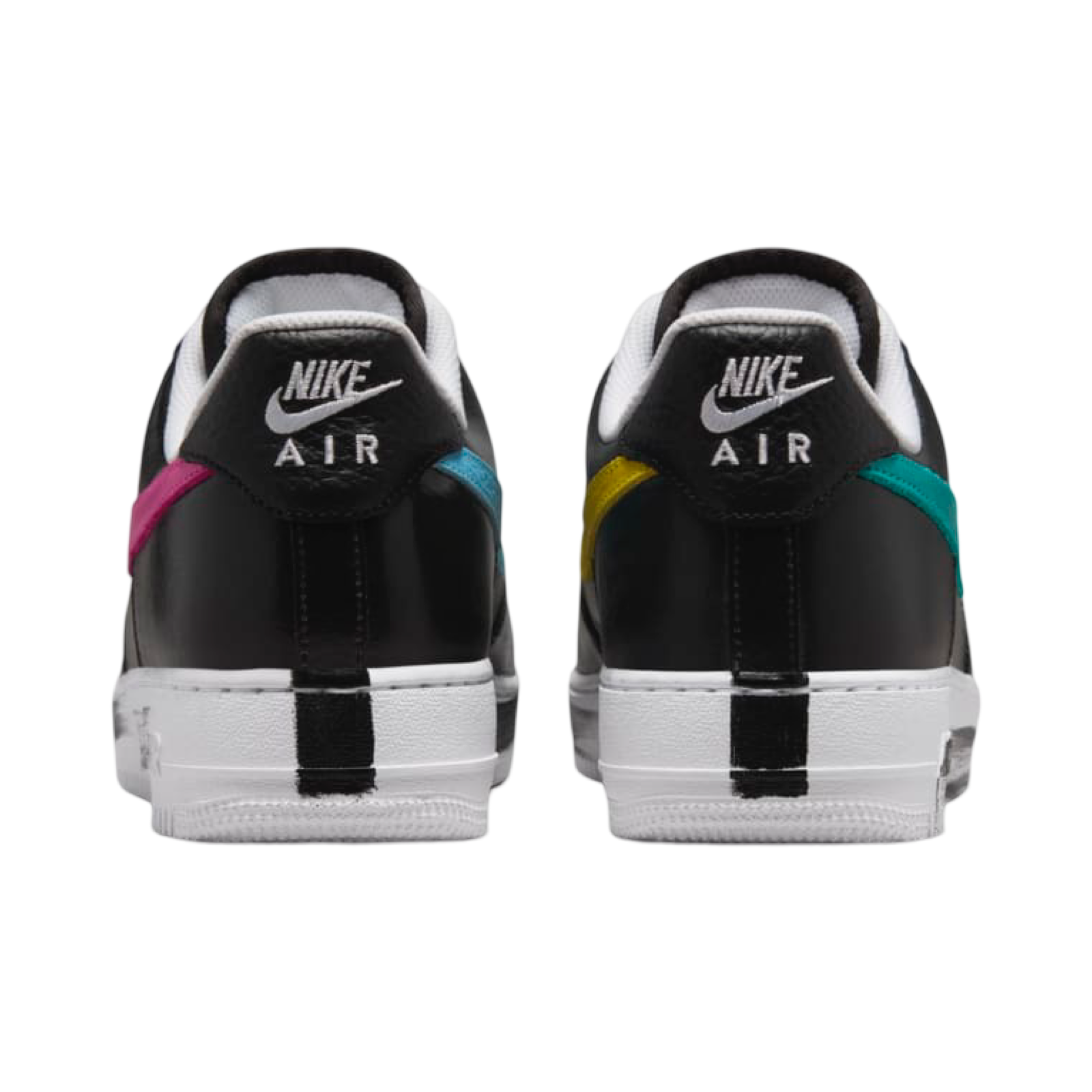 Nike Air Force 1 Low G Dragon Peaceminusone Para Noise 3.0 Sneakers - Black/Emerald/Pinkfire/Yellow/Blue - Limited Edition Streetwear Shoes for Men | Perfect for Casual Wear, Urban Fashion & Sneaker Collectors