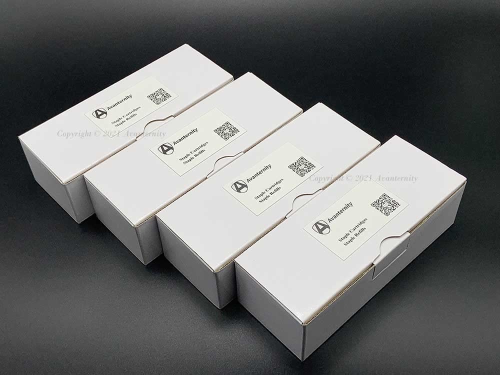Avanternity's Compatible Staples Refills for OKI 42937601 Finisher - 4 Pack of No.502DA Staple Cartridges | Perfect for Office Documents, Reports & Paperwork Organization