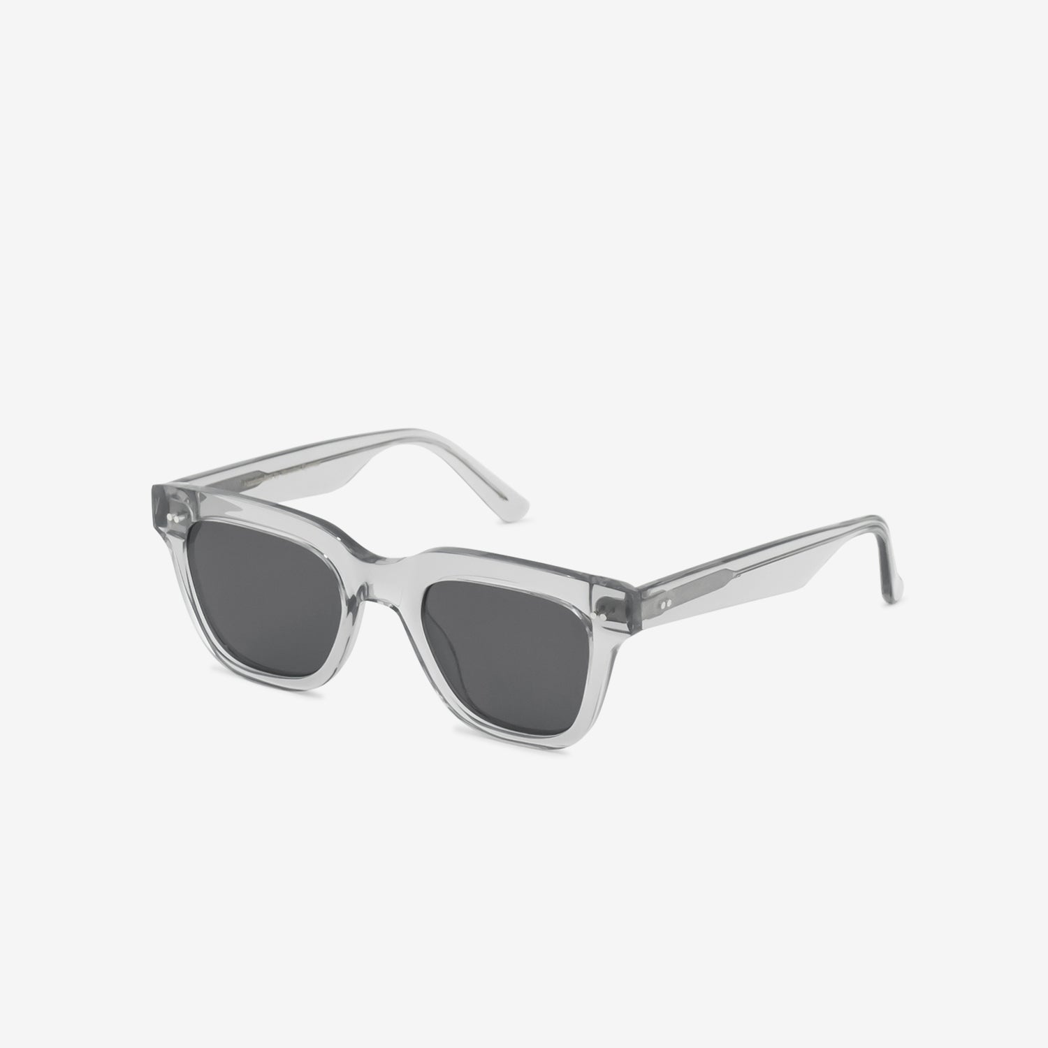 Ellis Grey Solid Lens Sunglasses - Polarized UV Protection for Men & Women - Perfect for Outdoor Sports, Driving, and Beach Activities