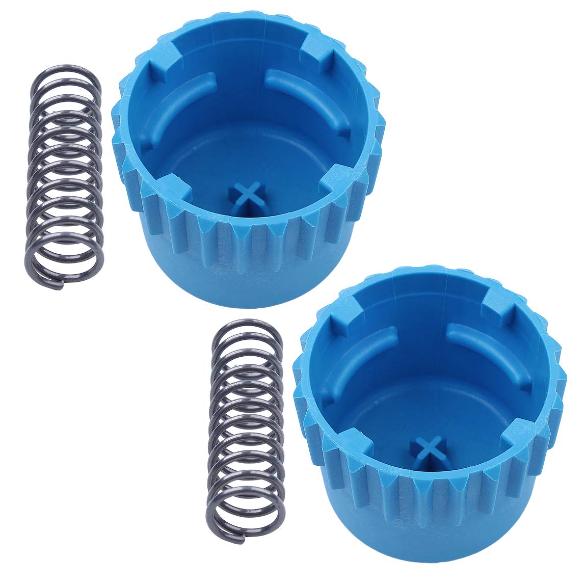 HAISHINE 2-Pack Trimmer Head Bump Knob Spring Replacement Kit Compatible with Husqvarna T35 - Perfect for Lawn Care, Gardening & Landscaping Maintenance