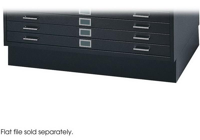 Flat File Closed Base for Model# 4998 Steel [4999] - Durable Metal File Organizer for Office, Workshop & Garage Storage Solutions