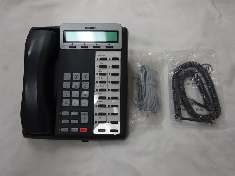 Toshiba DKT3220-SD Digital Business Phone with Caller ID - Ideal for Office, Home, and Small Business Communication