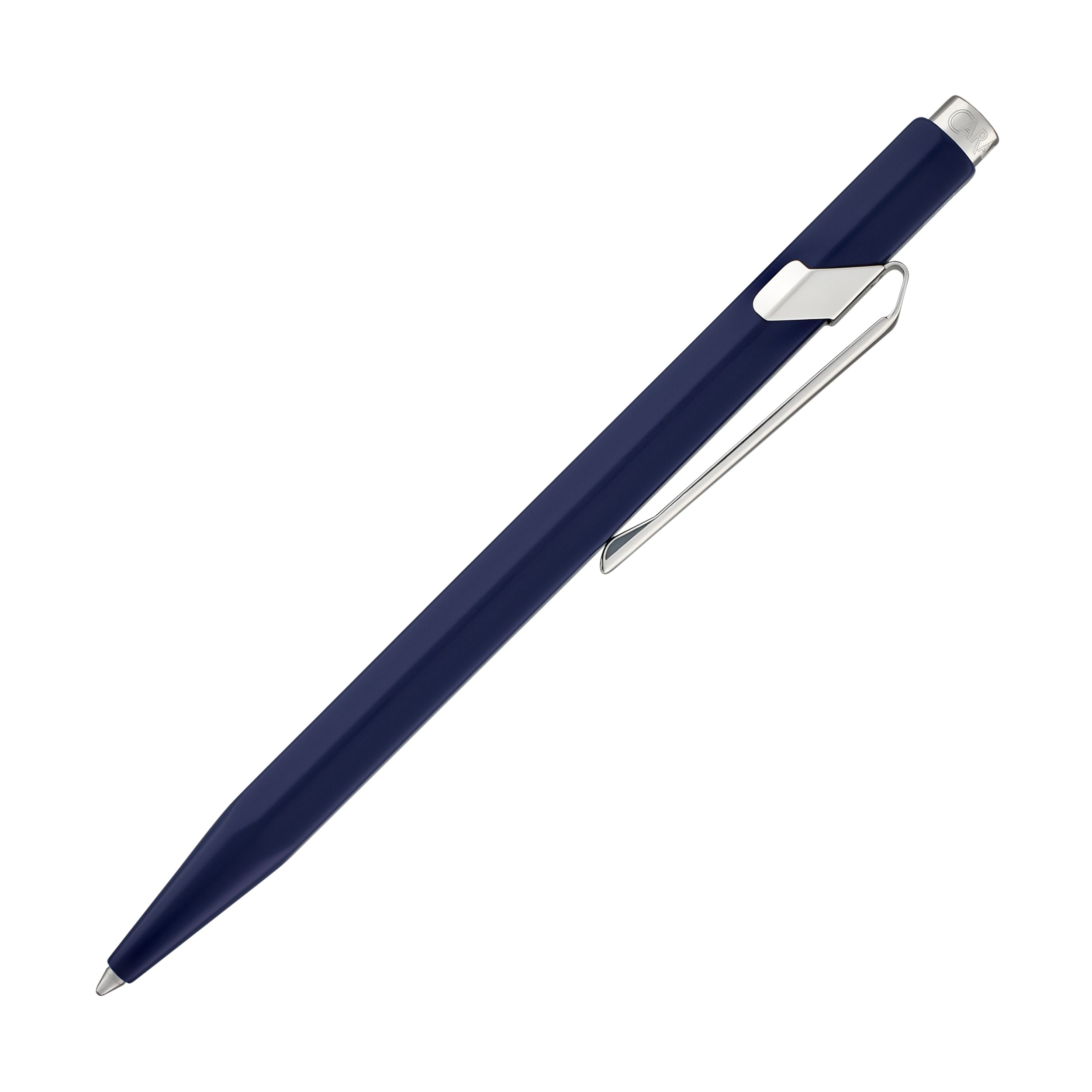 Premium Caran d'Ache 849 Metal Ballpoint Pen - Sapphire Blue Luxury Writing Instrument for Professionals & Gift Giving | Office, Business Meetings, Journaling