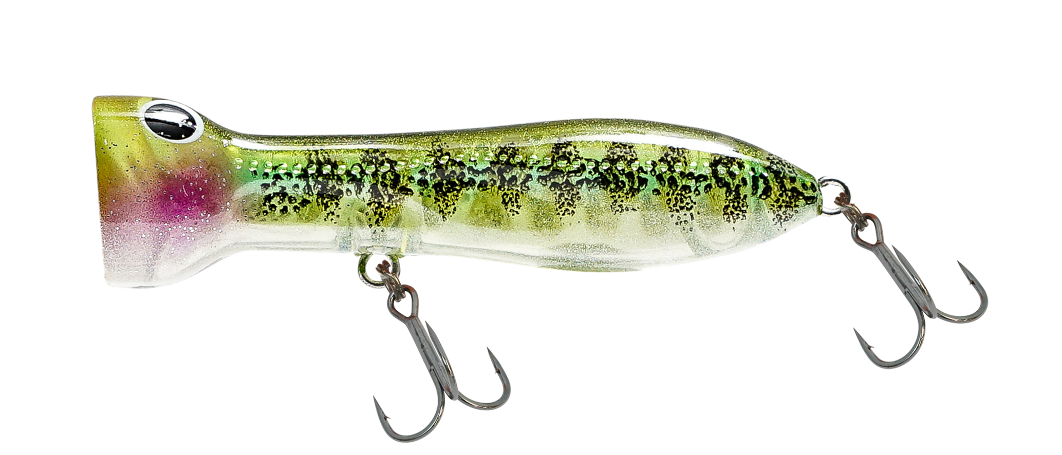 Chug Norris 50mm Fishing Lure Popper - Topwater Bass Fishing Bait for Freshwater & Saltwater - Ideal for Casting, Trolling, and Surf Fishing