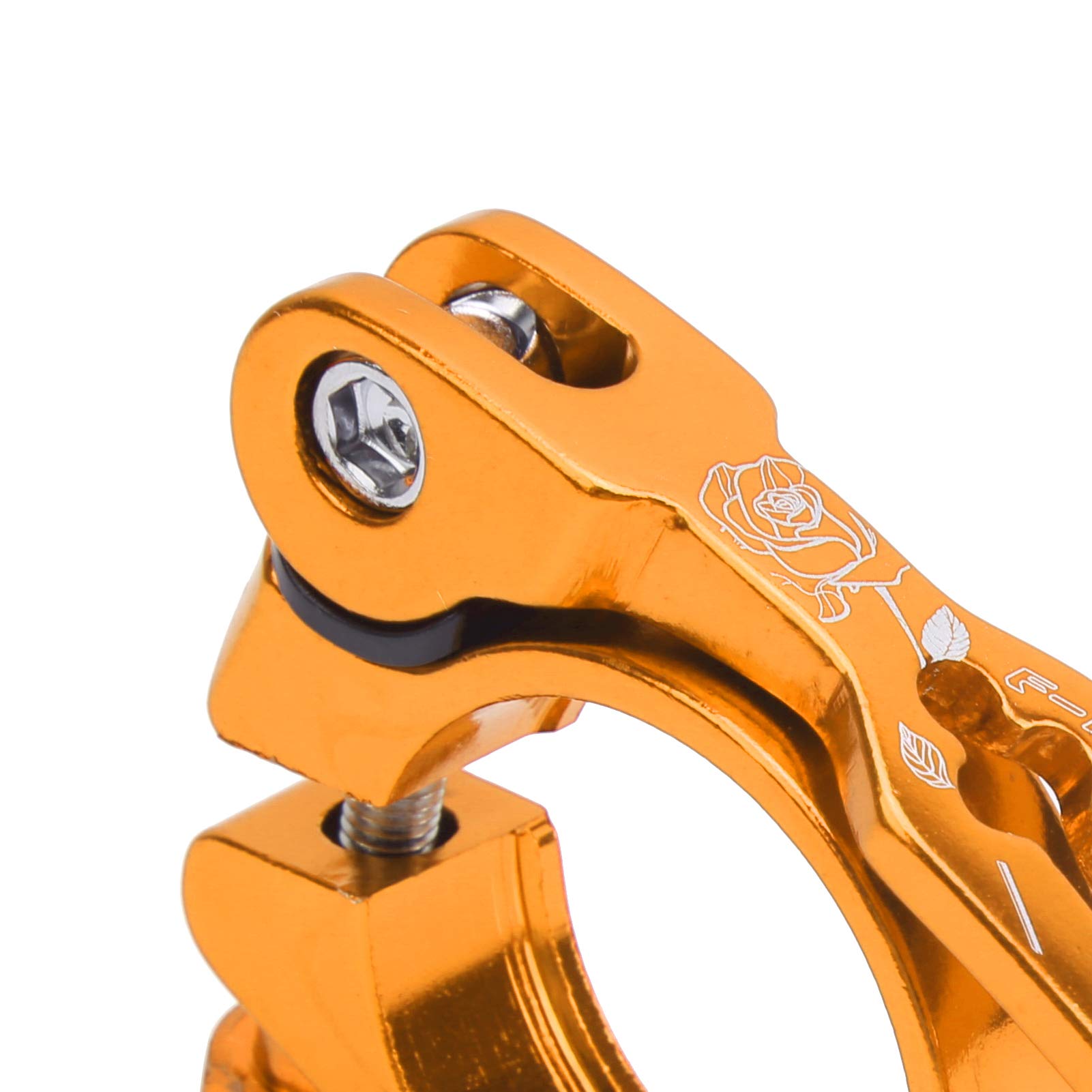 Lightweight High Hardness Bike Tube Clip - Universal Bicycle Seatpost Clamp for Most Bike Pipes | Perfect for Road Bikes, Mountain Bikes & Commuter Cycling Accessories