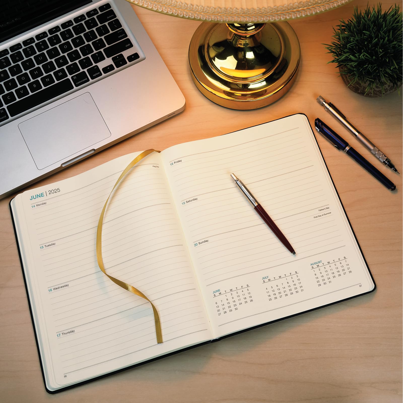 2025 Textured Cover Weekly & Monthly Planner - 8