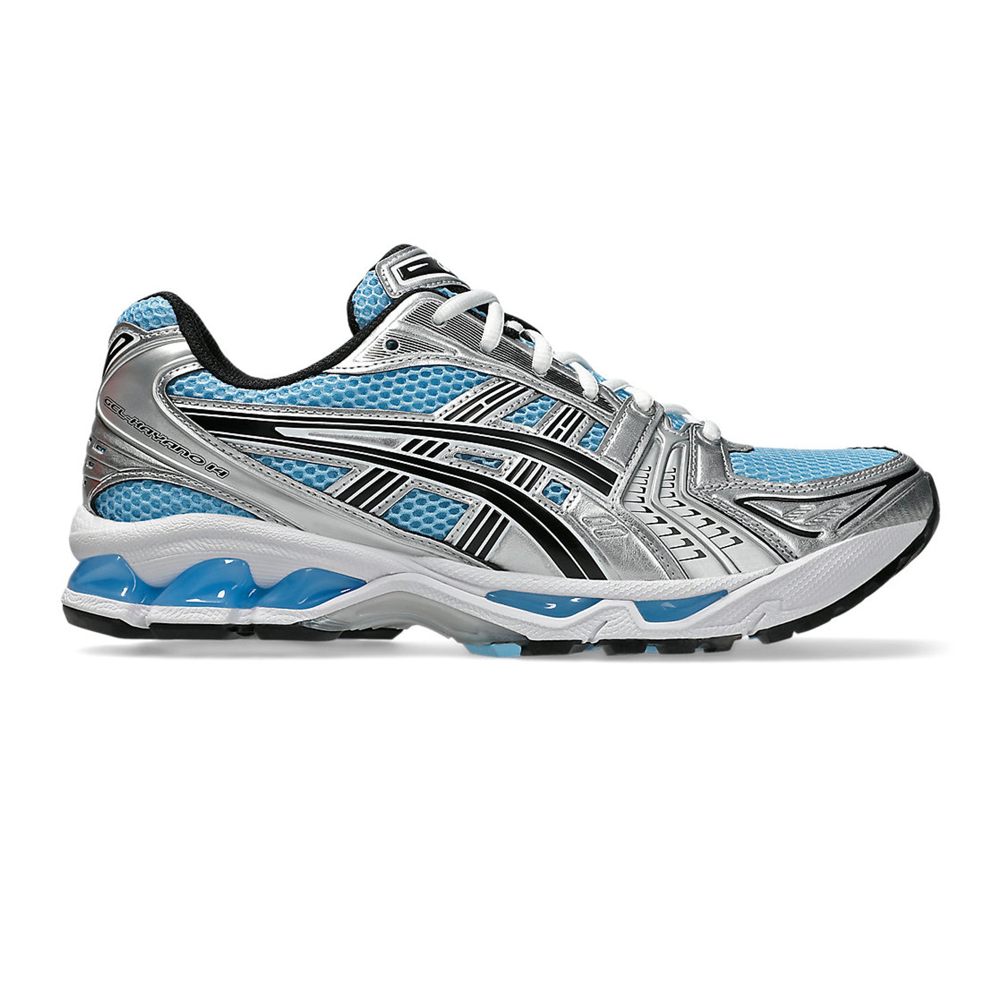 ASICS Gel Kayano 14 Running Shoes for Men & Women - Arctic Sky/Pure Silver Colorway (2025) - Lightweight Cushioned Sneakers for Jogging, Gym Workouts & Everyday Wear