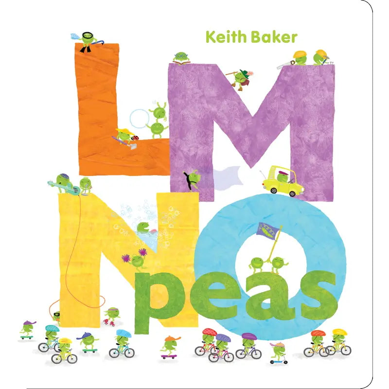 LMNO Peas Board Book - Fun Alphabet Learning for Toddlers & Kids - Perfect for Early Education, Storytime & Bedtime Reading