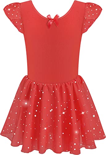 Skirted-short-red