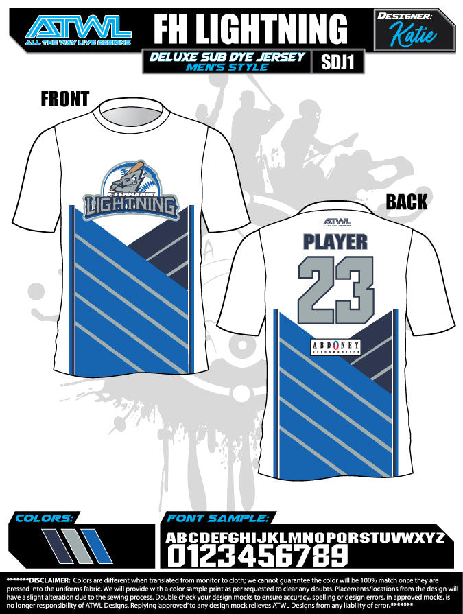 Fishhawk Fall League Men's Sublimated Basketball Jerseys - Breathable & Lightweight for Game Day & Team Sports