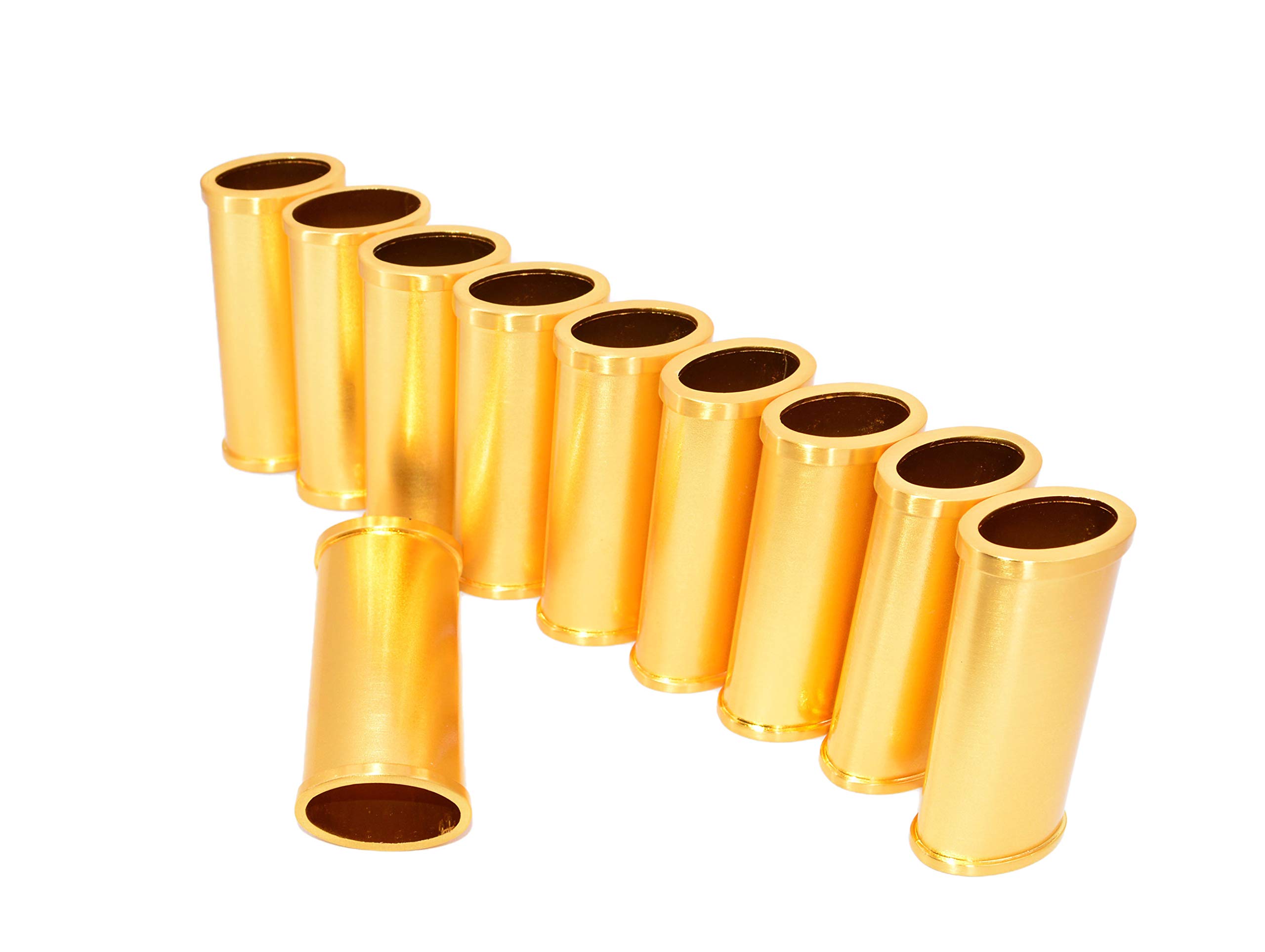 Premium Gold Lighter Case Cover - 10 Pack Blank Lighter Sleeves for Zippo & Standard Lighters | Perfect for Outdoor Camping, BBQ Parties & Everyday Carry