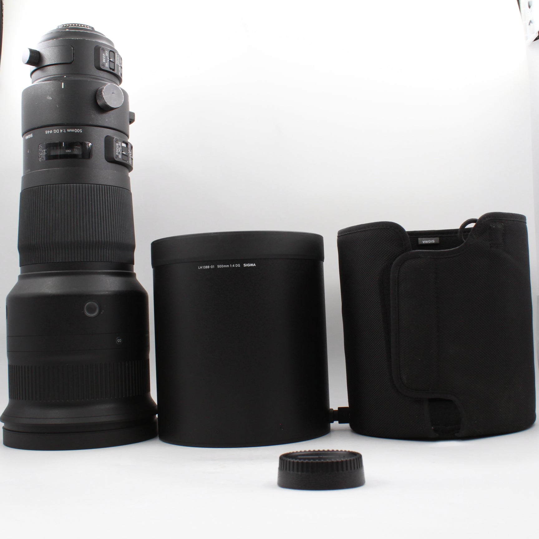 Used Sigma Sports 500mm f/4 DG OS Lens for Nikon F Mount - Professional Wildlife & Sports Photography Telephoto Lens
