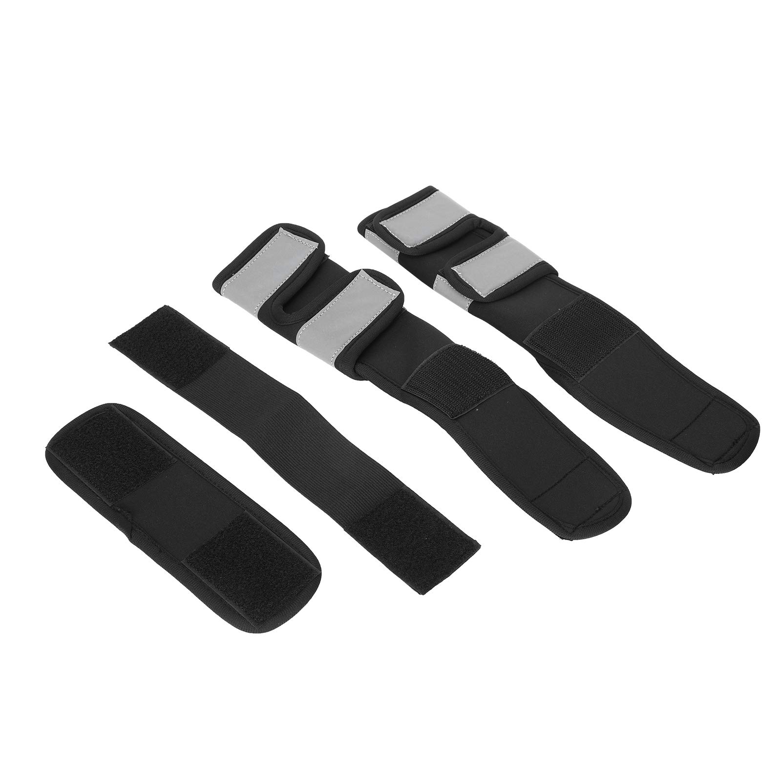 Fockety Dog Leg Brace - Soft Elastic Dog Elbow Protector for Small & Medium Dogs - Adjustable Support for Arthritis, Injury Recovery & Joint Pain Relief - Perfect for Active Pets, Walks & Post-Surgery Care (Black, Medium Size)