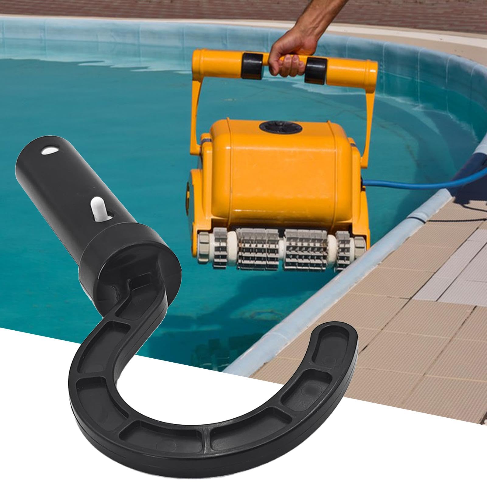 Robotic Pool Cleaner Hook - Replacement Accessory for Cordless & Automatic Pool Vacuum Robots - Durable Swimming Pool Cleaner Hooks - Perfect for Robotic Pool Cleaner Maintenance & Storage