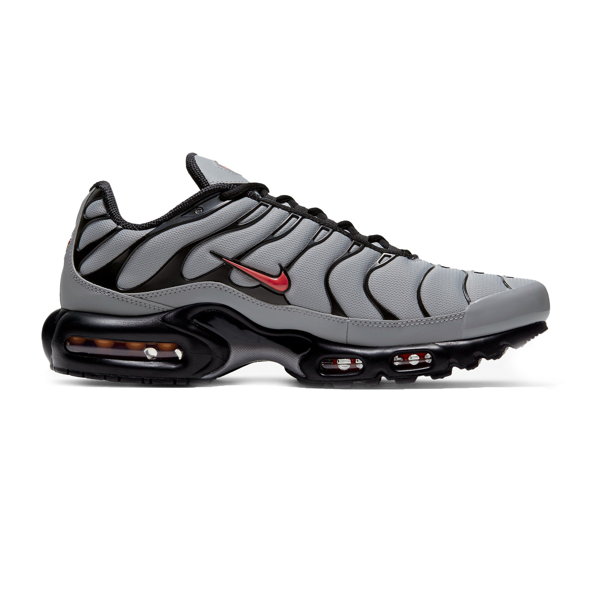 Nike Air Max TN Plus 'Crimson Wolf Grey' Men's Running Shoes (2021) - Lightweight Cushioned Sneakers for Jogging, Gym Workouts & Streetwear Fashion