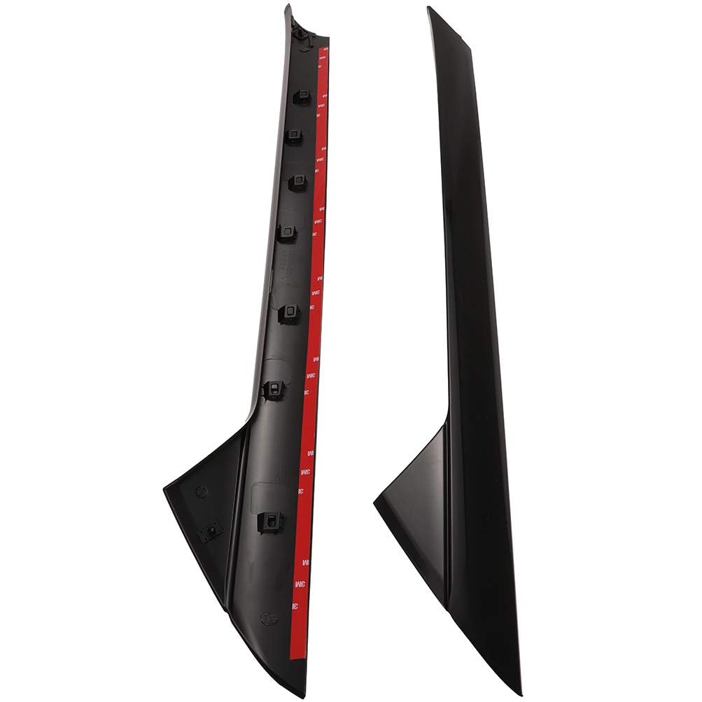 SCITOO Front Windshield Outer Trim A-Pillar for 2011-2019 Ford Explorer 4-Door SUV - Glossy Black Left & Right Replacement (OE# BB5Z-7803145-AA/BB5Z-7803137-AB) - Perfect for Weather Protection & Enhanced Vehicle Appearance