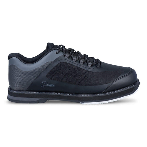 Men's Rogue Right Hand Bowling Shoes - Wide Width Black/Carbon for League Play & Tournament Performance