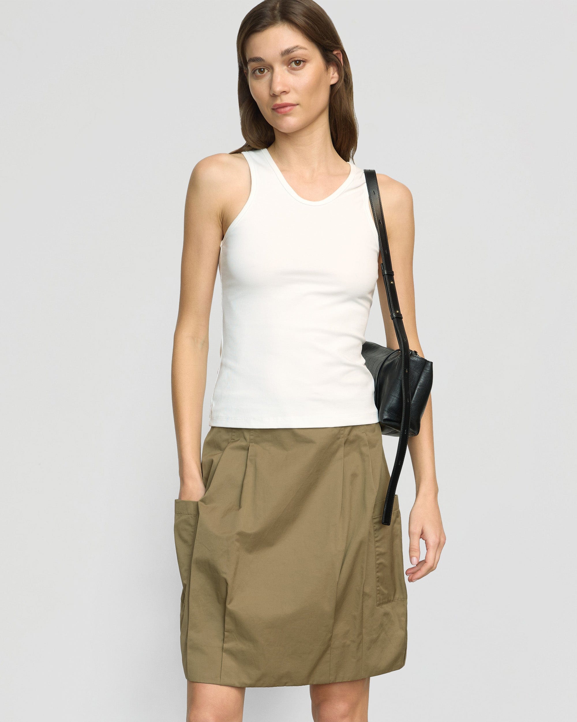 Connie Utility Cocoon Skirt for Women - Stylish Comfortable Wrap Maxi Skirt with Pockets | Perfect for Casual Outings, Travel & Boho Fashion
