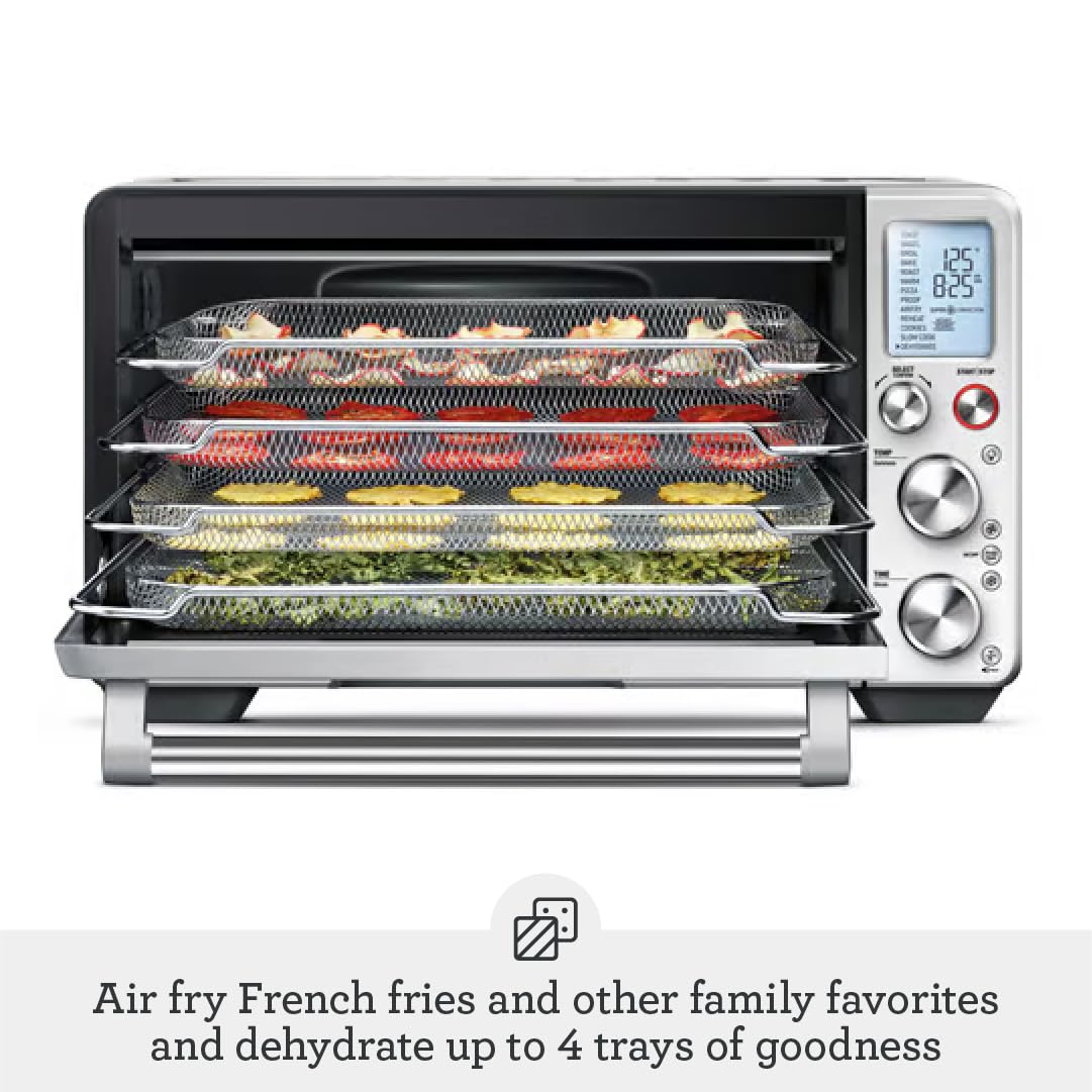 Breville RM-BOV900BSSUSC Smart Oven Air Fryer Pro - Countertop Convection Toaster Oven with Air Fry, Bake, Broil & Toast Functions | Brushed Stainless Steel | Certified Remanufactured | Perfect for Small Kitchens, Apartments & Quick Meals