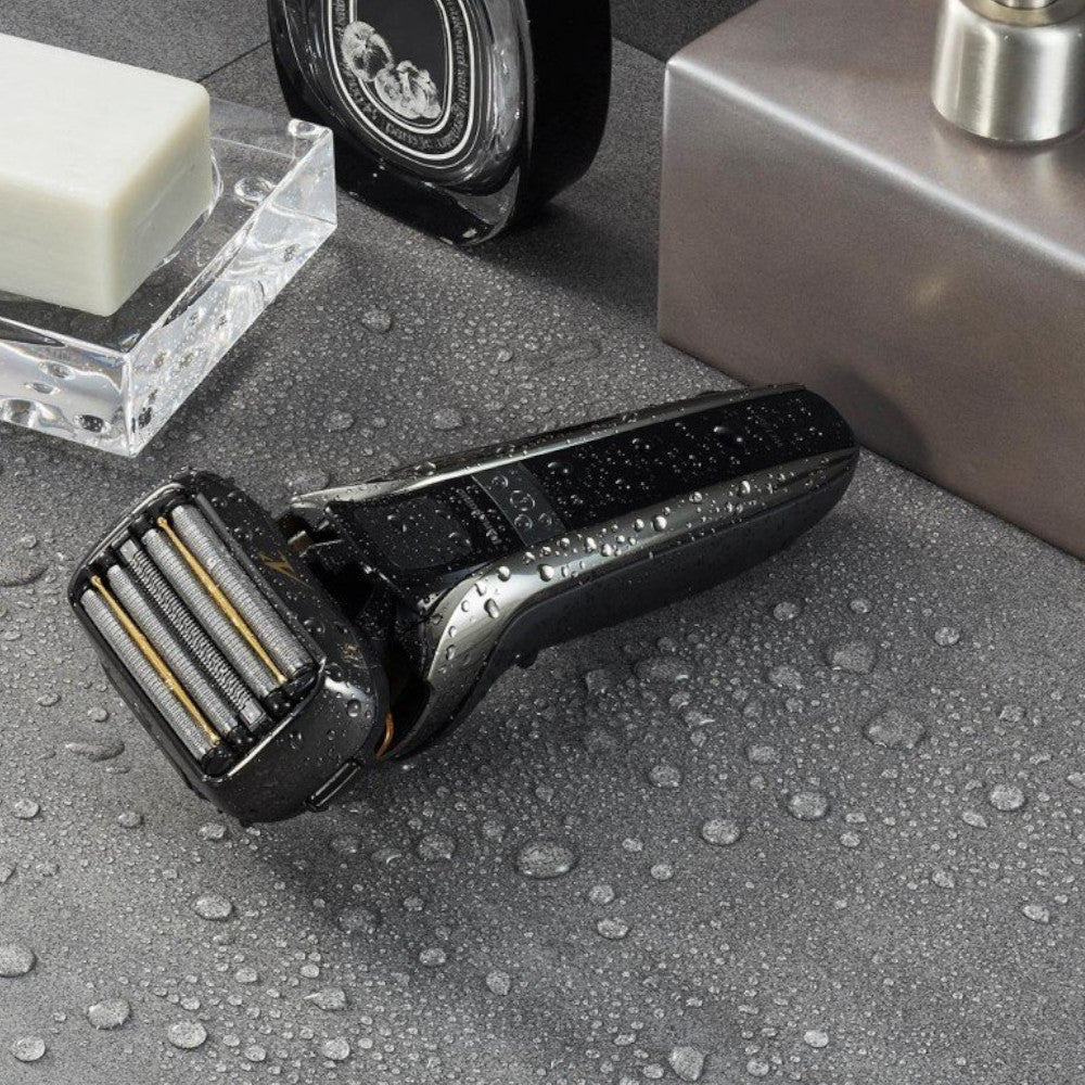Refurbished PANASONIC ESLV6Q Wet Dry Electric Shaver with Smart Lock - Home Essentials Warranty - Perfect for Travel & Daily Shaving