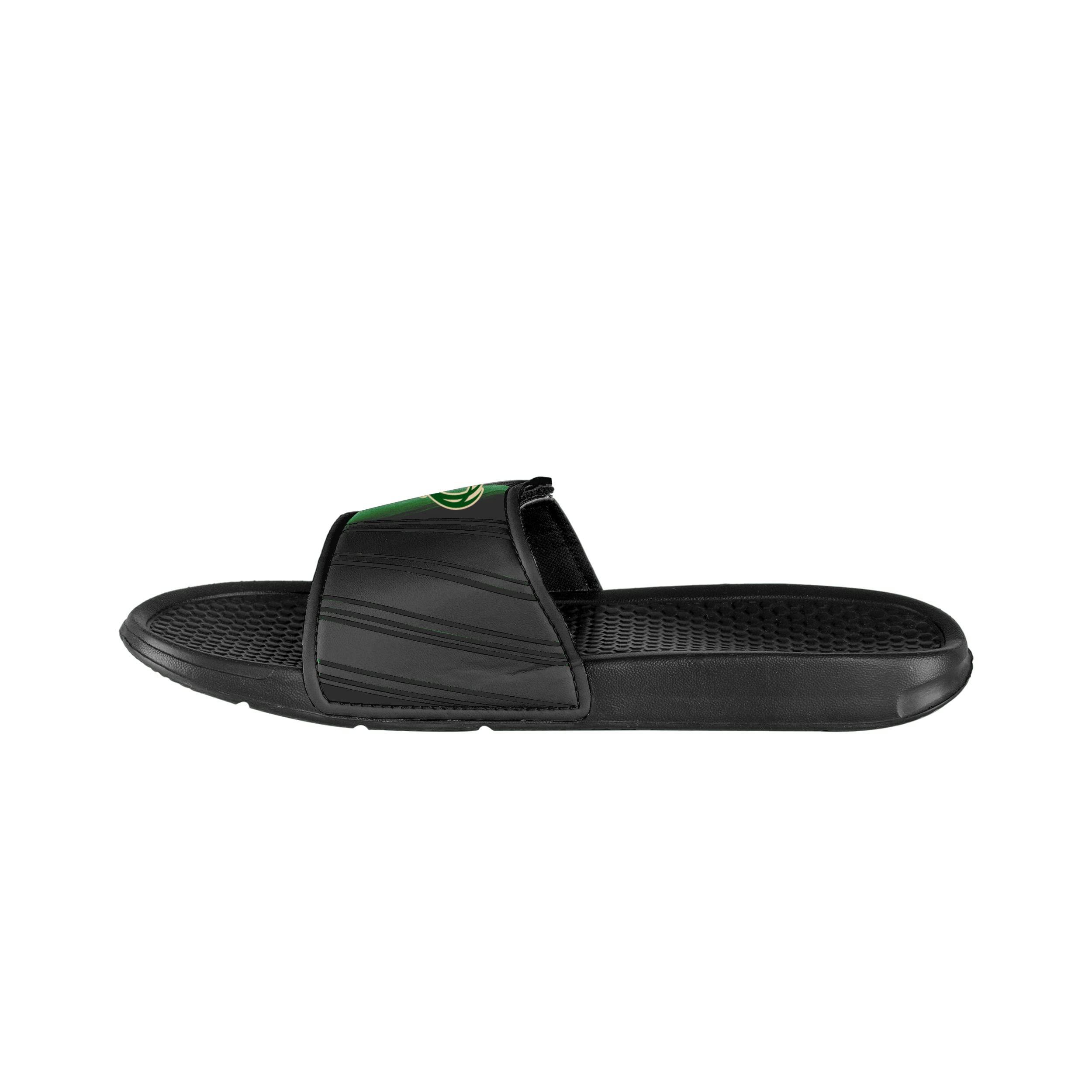 FOCO Milwaukee Bucks NBA Men's Legacy Velcro Sport Slide Sandals - Comfortable & Stylish for Basketball Fans - Perfect for Home, Gym, and Casual Wear