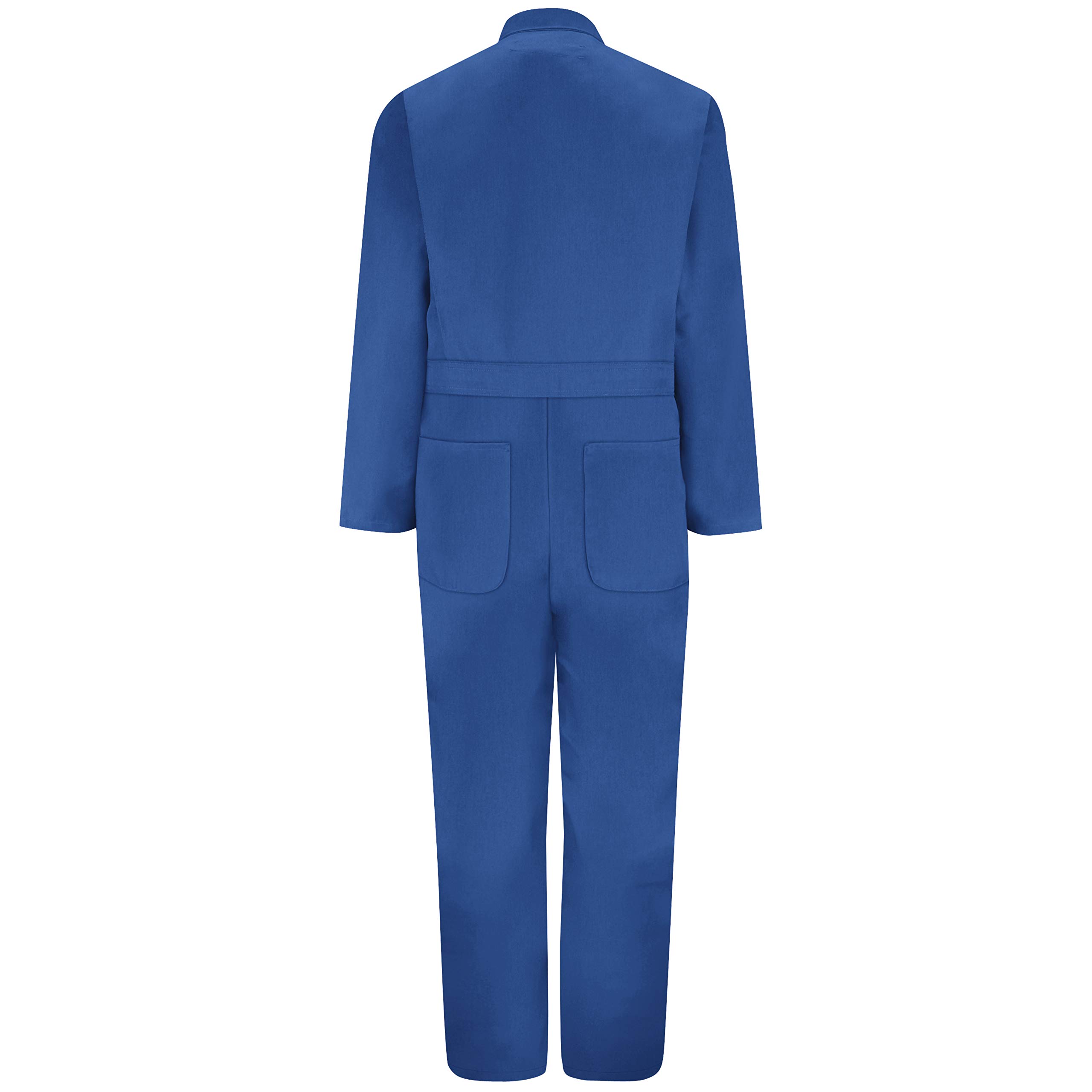 Red Kap Men's Twill Action Back Coverall - Durable Work Jumpsuit with Comfort Fit for Mechanics, Construction & Industrial Use - Ideal for Auto Repair, Factory Work & Heavy Duty Jobs