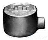 Iron Conduit Outlet Body - Heavy Duty Electrical Conduit Fitting for Commercial & Industrial Wiring - Perfect for Outdoor Installations, Machine Rooms, and Factory Electrical Systems