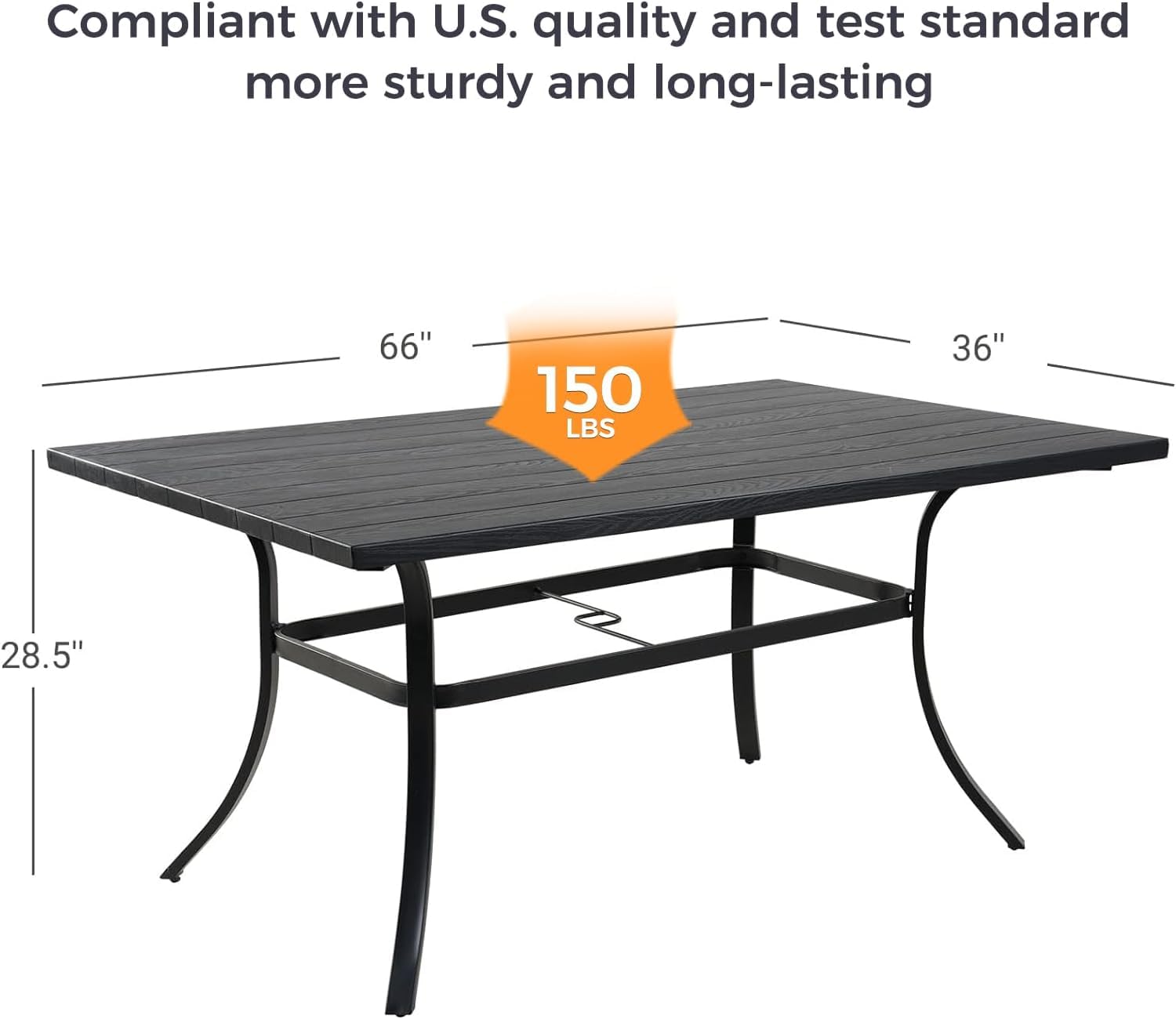 7-Piece Outdoor Dining Set for 6 with Swivel Rope Wicker Chairs & Rectangular Faux Wood Table - Grey Patio Furniture for Backyard, Garden, Poolside Dining