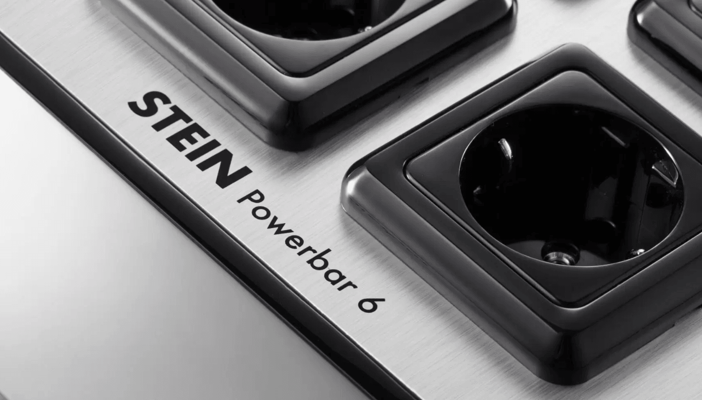 Stein Music Power Bar 6/10 - Premium Audio Power Conditioner for Hi-Fi & Home Theater Systems - Reduce Noise & Improve Sound Quality - Perfect for Audiophiles & Music Studios