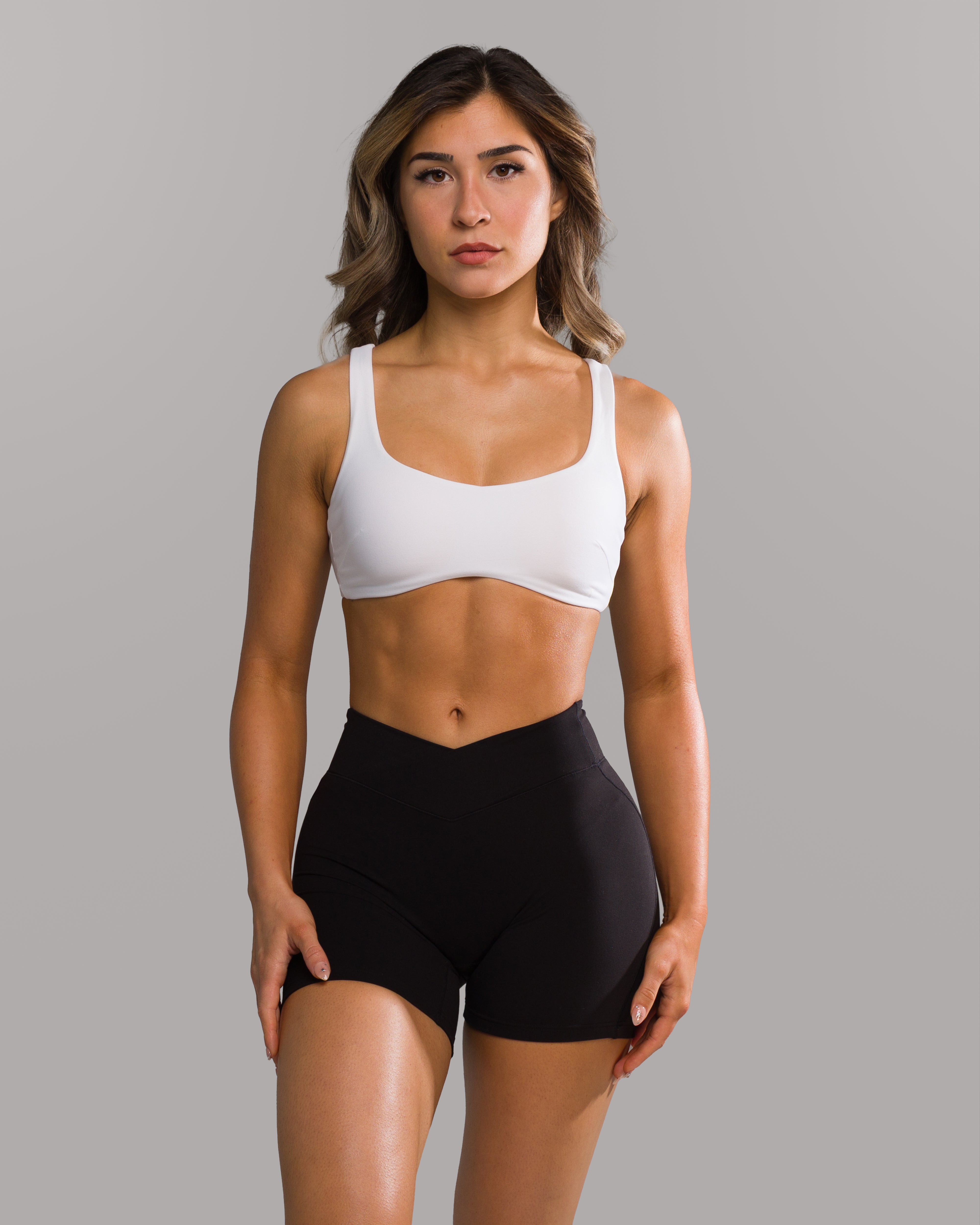 Lina Bra - Comfortable Wireless Lace Bralette for Women - Perfect for Everyday Wear, Yoga, and Sleep - White