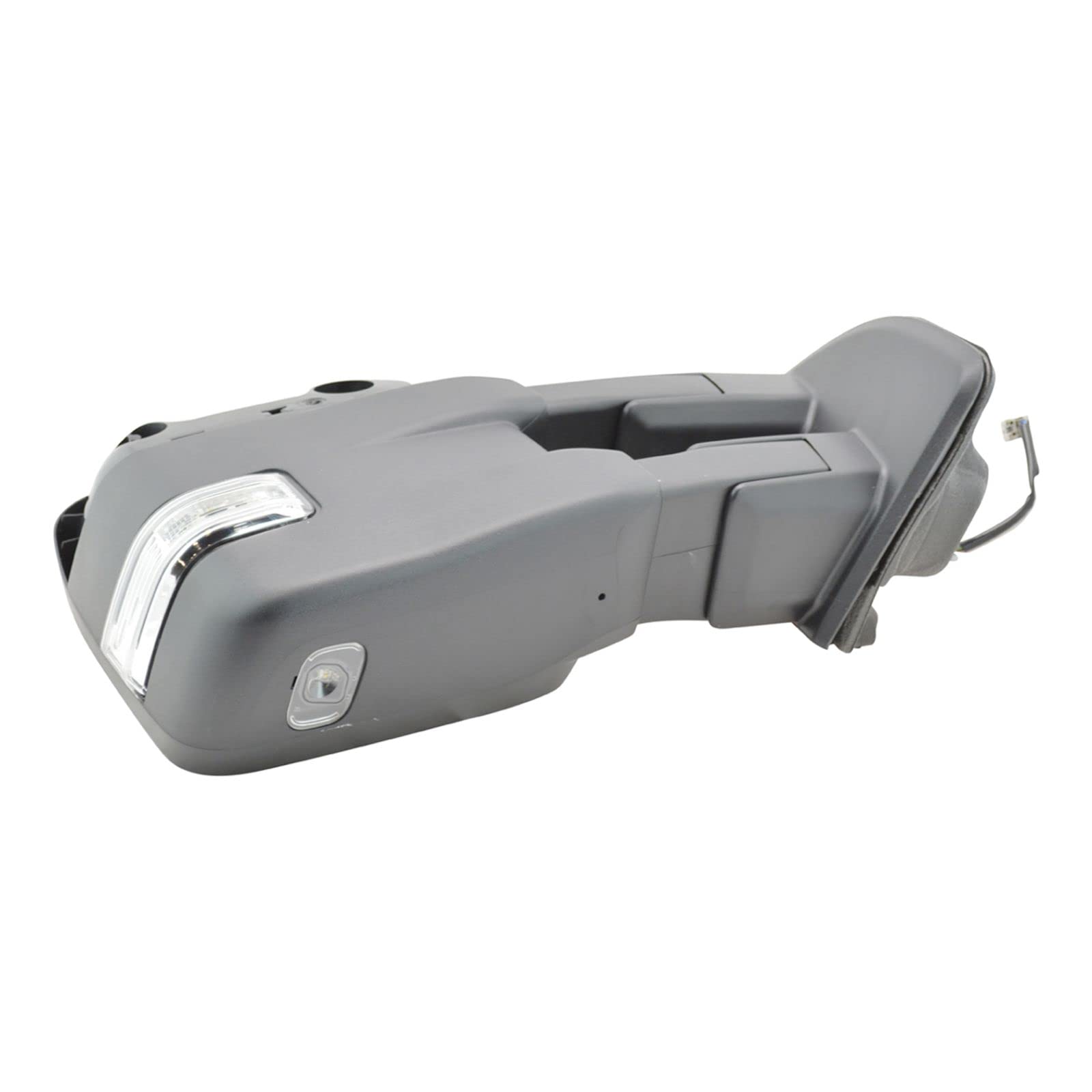 Heated Power Folding Towing Mirrors with Turn Signal, Spotlight & Puddle Lights - Compatible with Ford Trucks & SUVs (Perfect for Towing, Off-Roading & Night Driving)