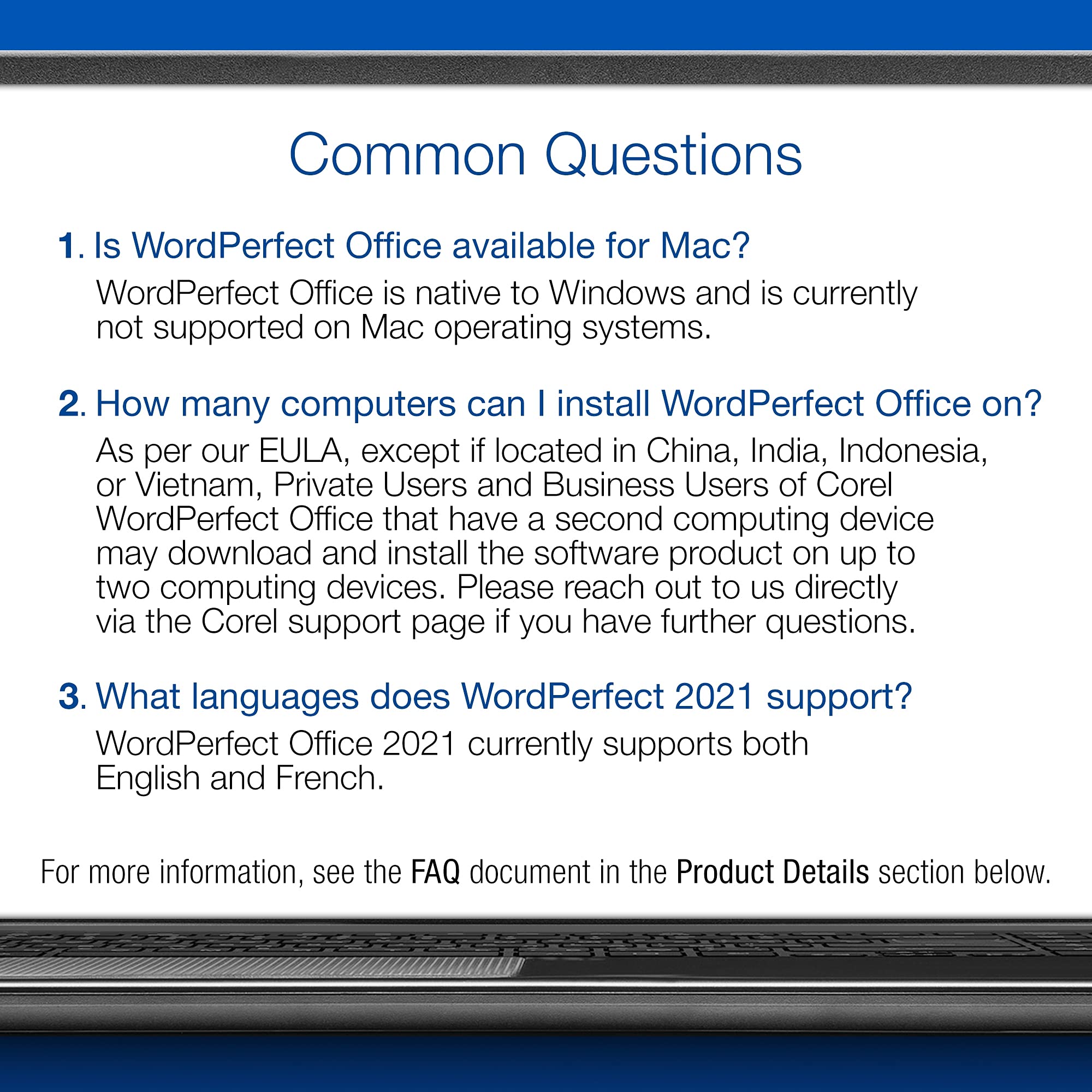 Corel WordPerfect Office Standard Upgrade 2021 | Word Processor, Spreadsheet & Presentation Software Suite [PC Download] - Perfect for Home, Business & Academic Document Creation