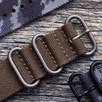 SUUNTO Q/R Textile Zulu Watch Band - Durable Nylon Strap for Outdoor & Adventure Activities - Perfect for Hiking, Running, and Military Use
