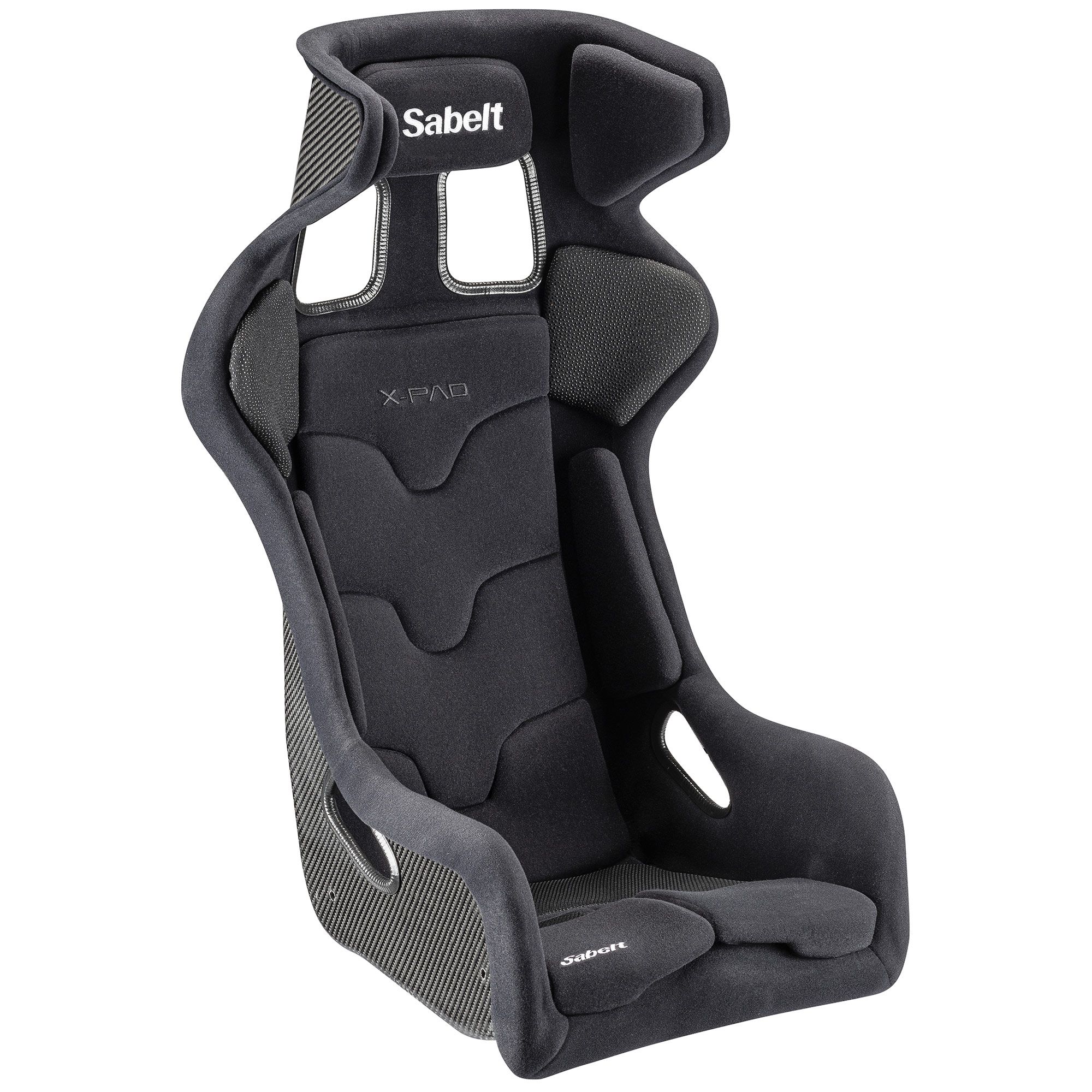 Sabelt X PAD Carbon Fiber Racing Seat - Lightweight & Durable for Track, Drifting & Sim Racing - Perfect for Sports Cars & High-Performance Vehicles