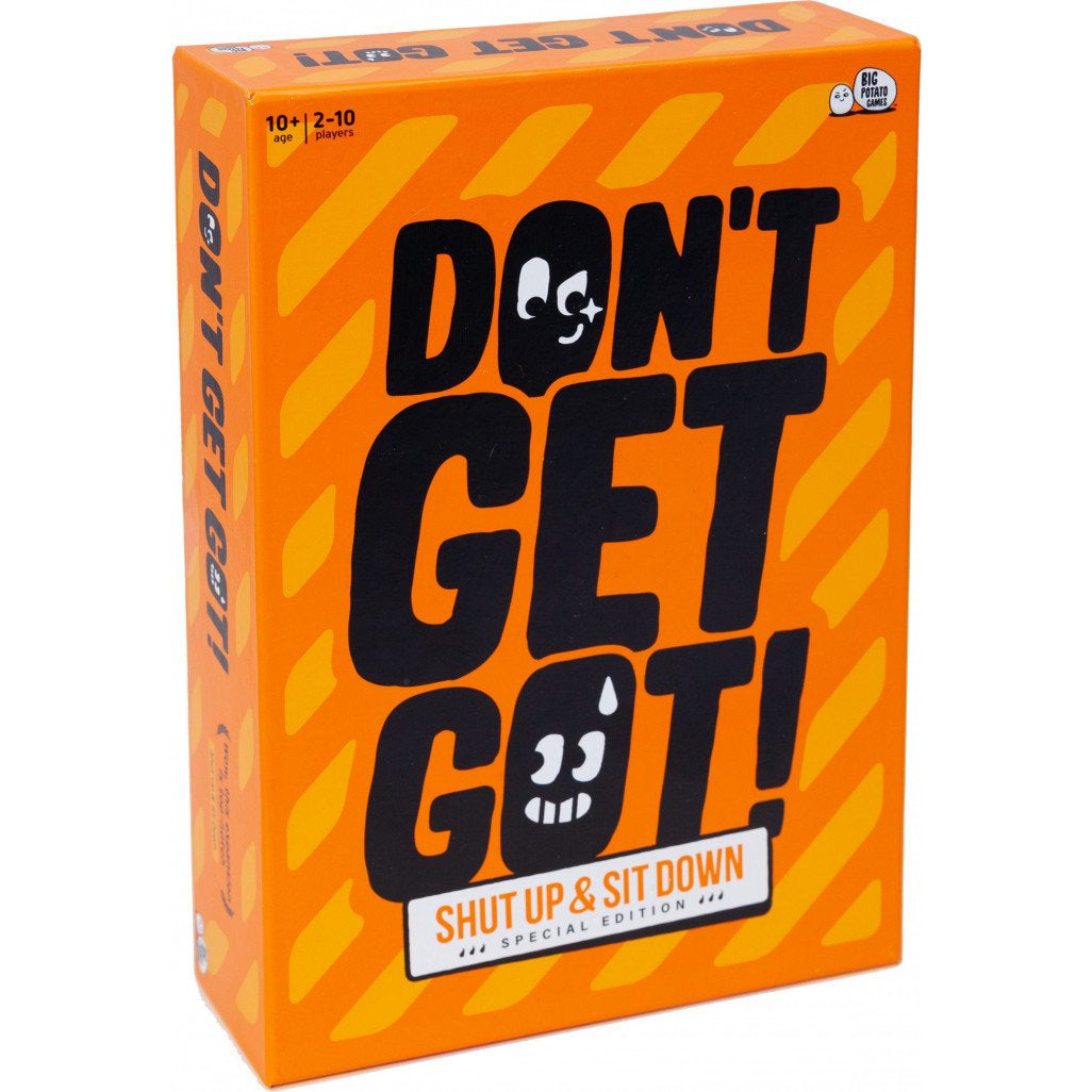 Don't Get Got - Shut Up & Sit Down Special Edition Board Game | Party Game for Adults & Friends | Perfect for Game Nights, Social Gatherings & Family Fun