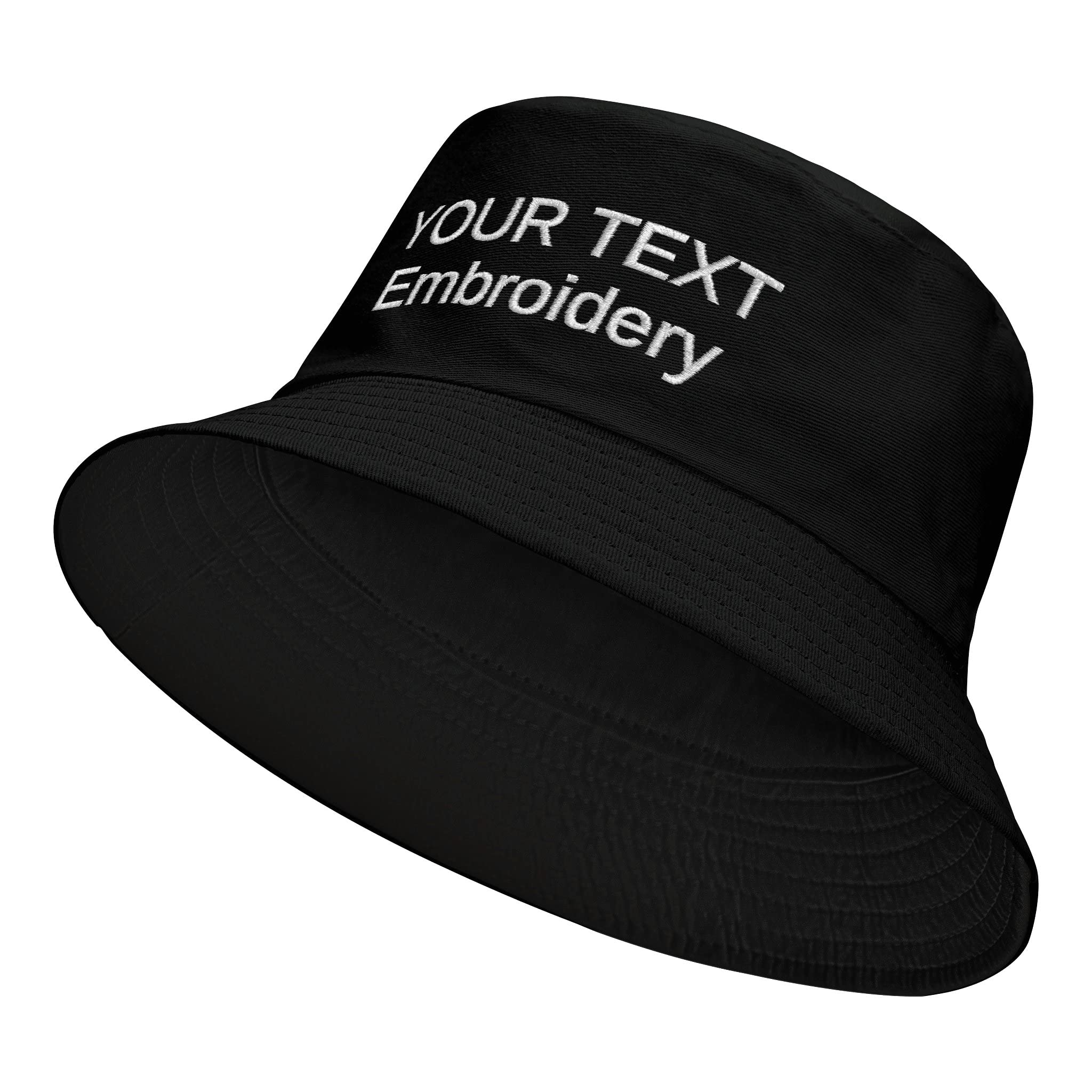 Custom Embroidered Beanie Bucket Hat & Baseball Cap - Personalized Text for Men & Women - Perfect for Sports, Outdoor Activities & Fashion Accessories