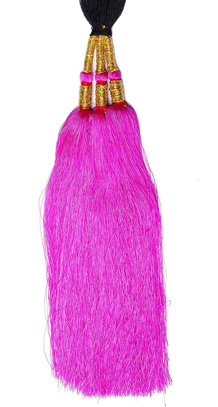 CHANDERKASH Punjabi Paranda Parandi - Traditional Indian Hair Braid with Tassels (Pack of 1) - Perfect for Weddings, Festivals & Cultural Events