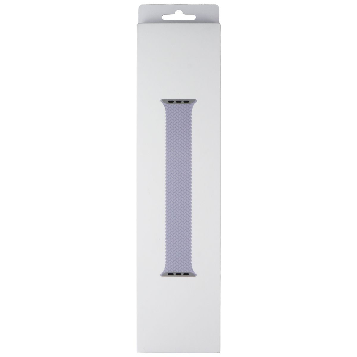 Apple Watch 41mm Braided Solo Loop Band - Purple Fog, Size 4 | Compatible with 42mm/41mm/40mm Apple Watch | Perfect for Workouts, Running & Everyday Wear